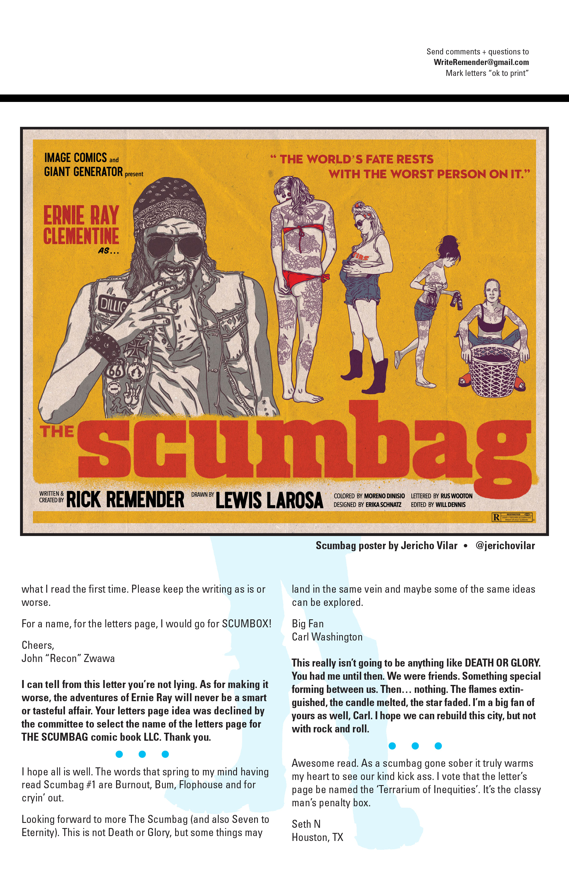 Read online The Scumbag comic -  Issue #3 - 29