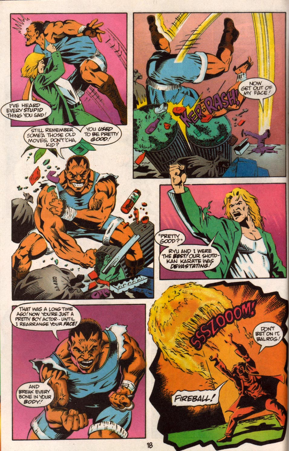 Read online Street Fighter (1991) comic -  Issue #1 - 20