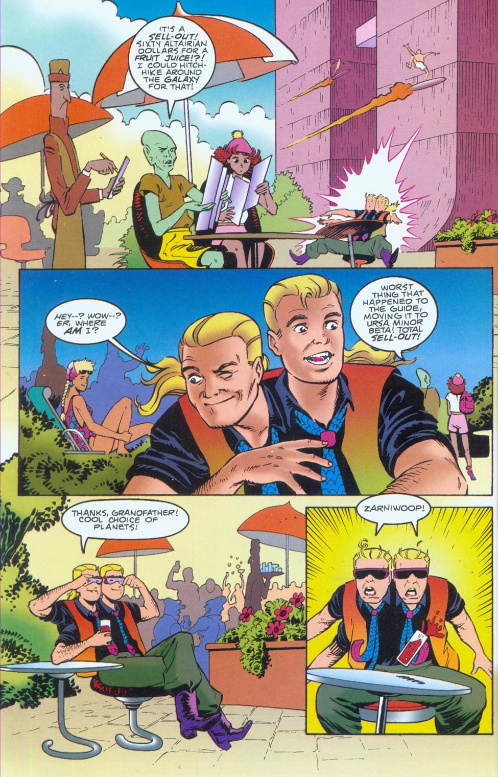 Read online The Restaurant at the End of the Universe comic -  Issue #1 - 24