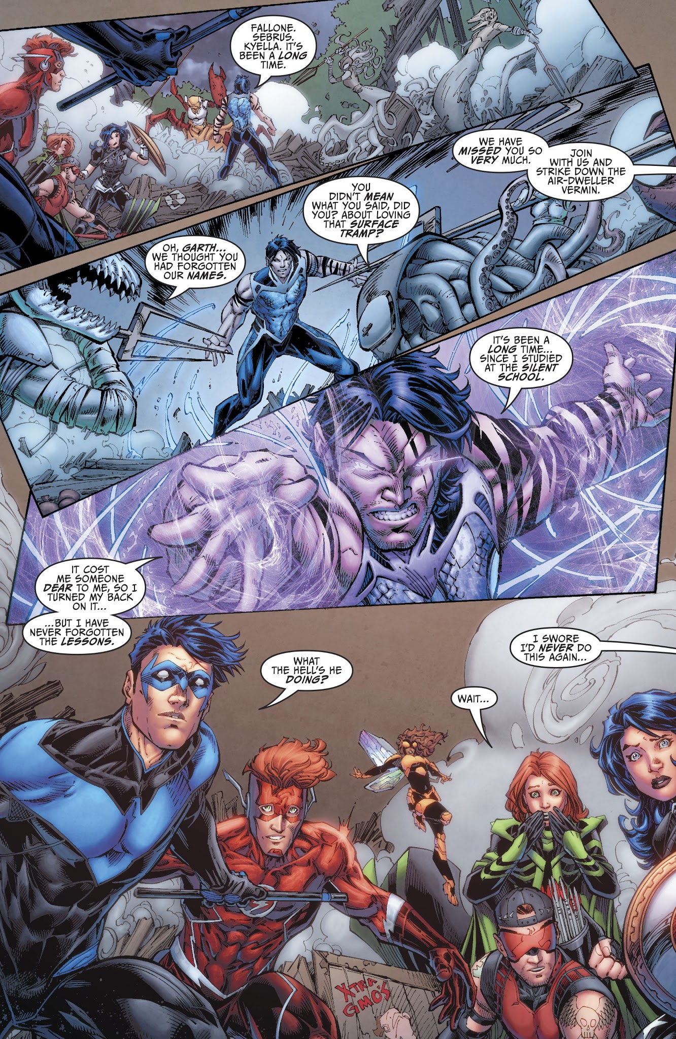 Read online Titans (2016) comic -  Issue #14 - 16