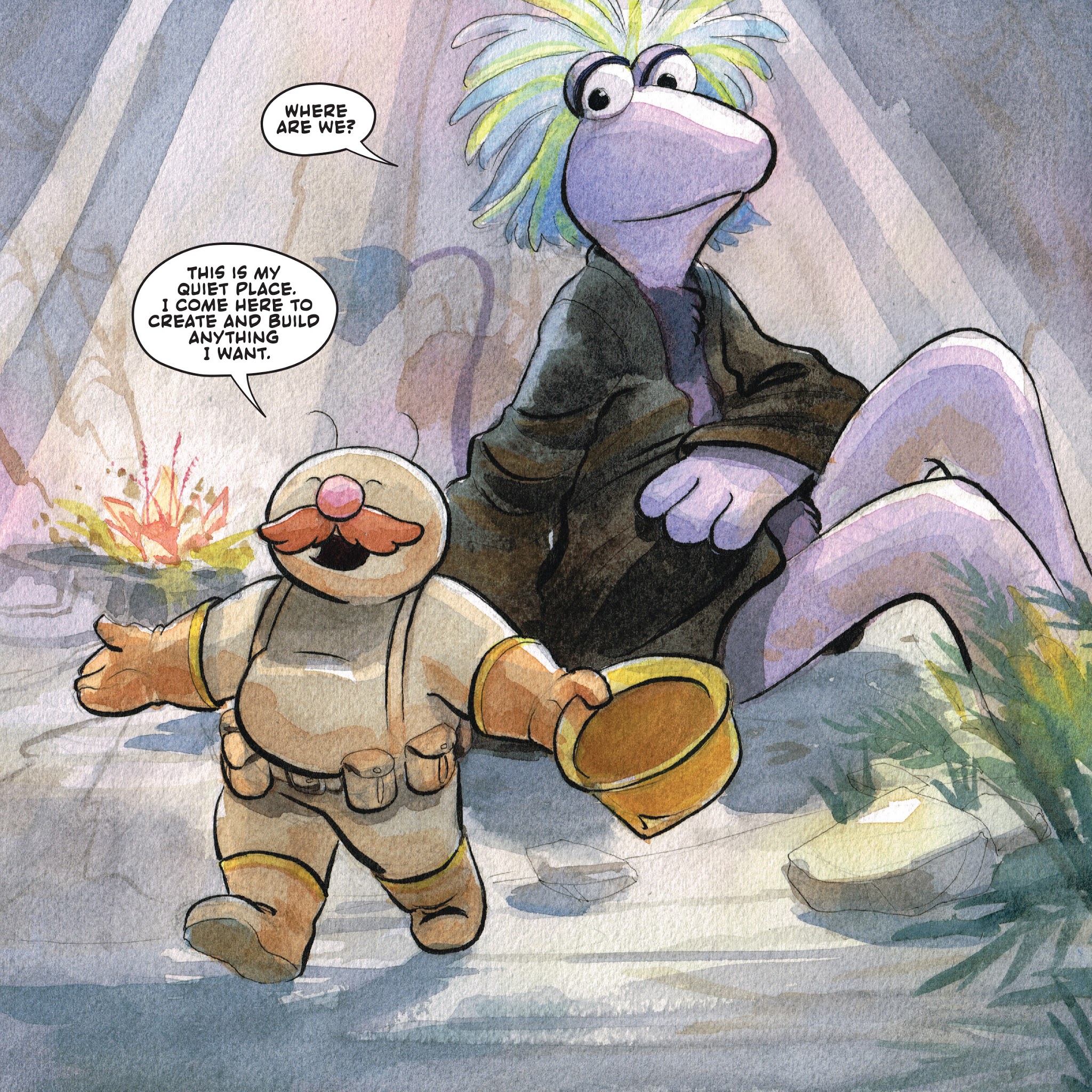 Read online Jim Henson's Fraggle Rock comic -  Issue #1 - 18