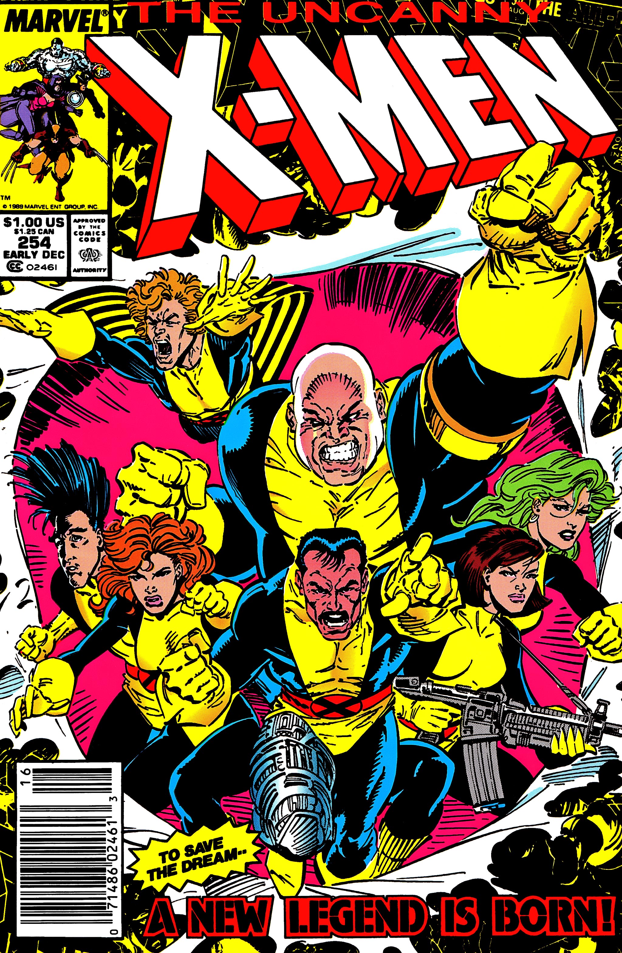 Read online Uncanny X-Men (1963) comic -  Issue #254 - 1