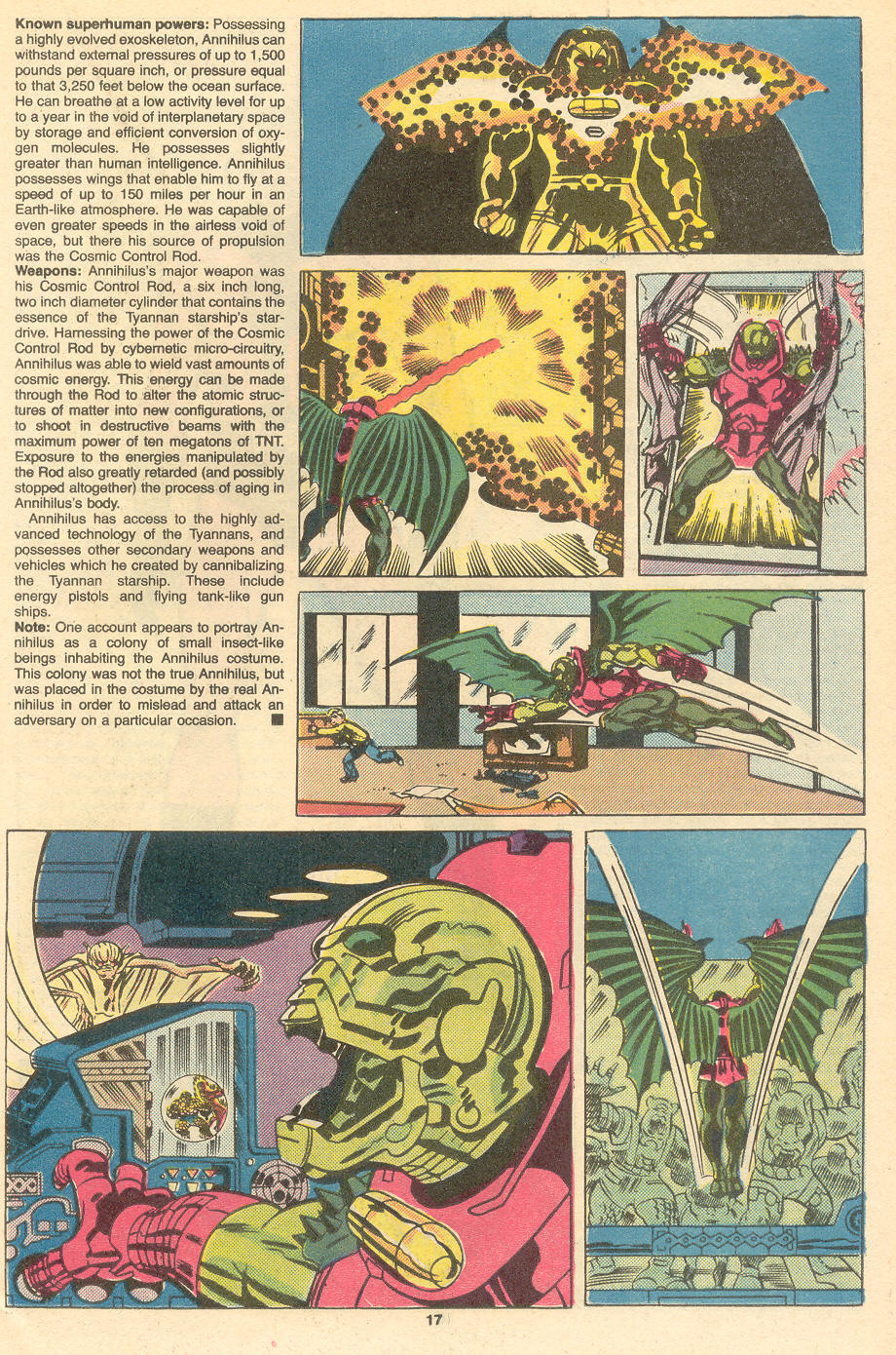 The Official Handbook of the Marvel Universe Deluxe Edition issue 1 - Page 19
