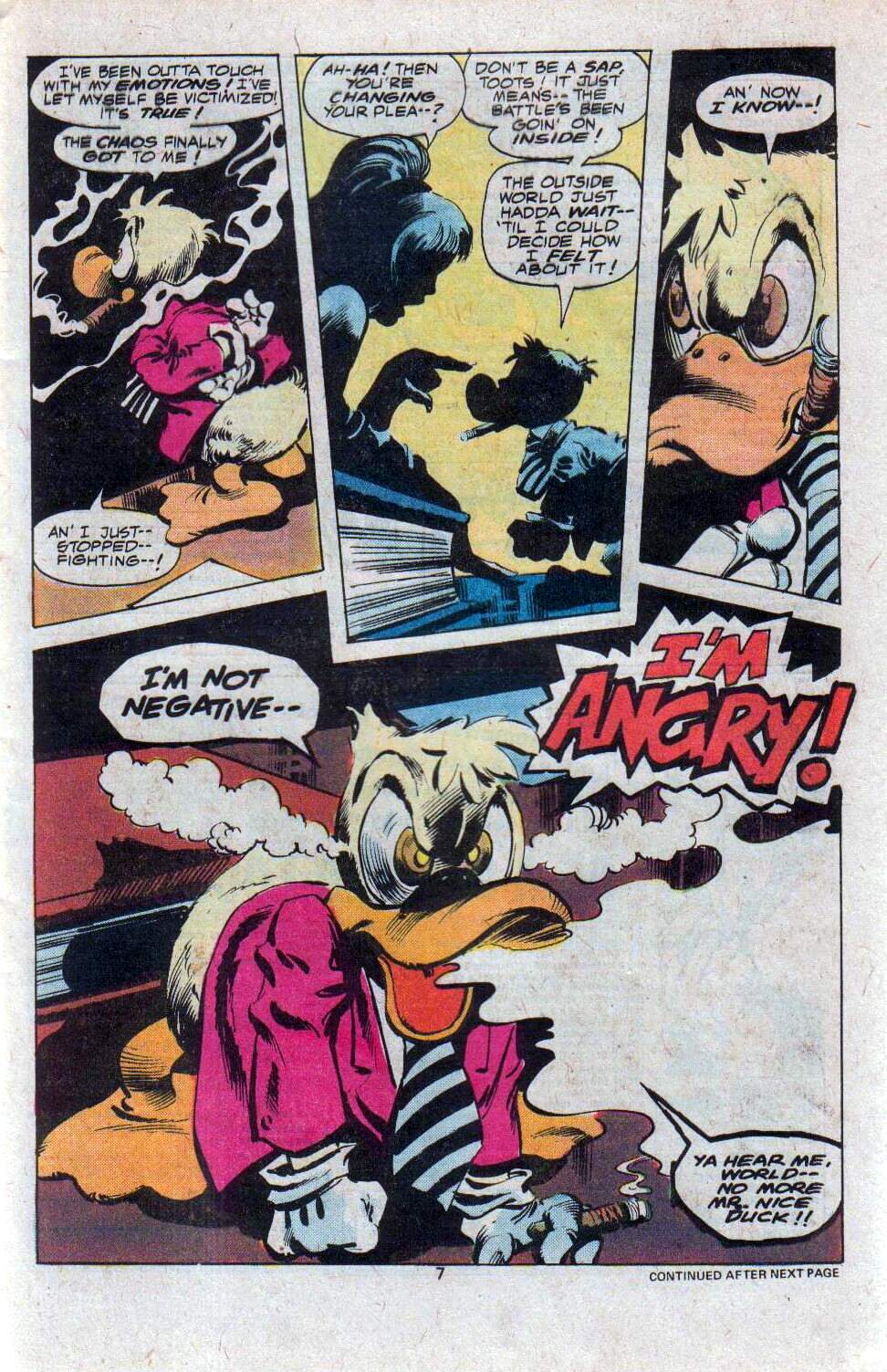 Read online Howard the Duck (1976) comic -  Issue #27 - 6