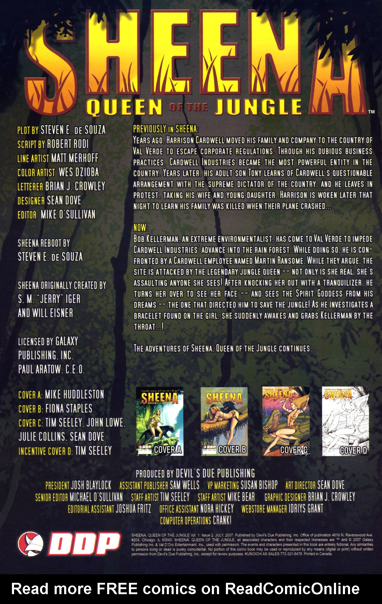 Read online Sheena, Queen of the Jungle comic -  Issue #2 - 2