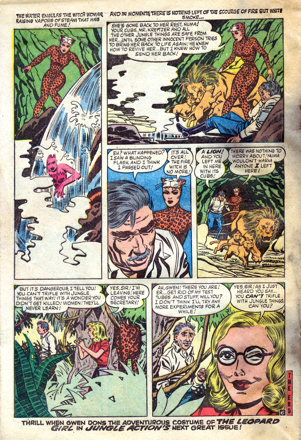 Read online Jungle Action (1954) comic -  Issue #2 - 32