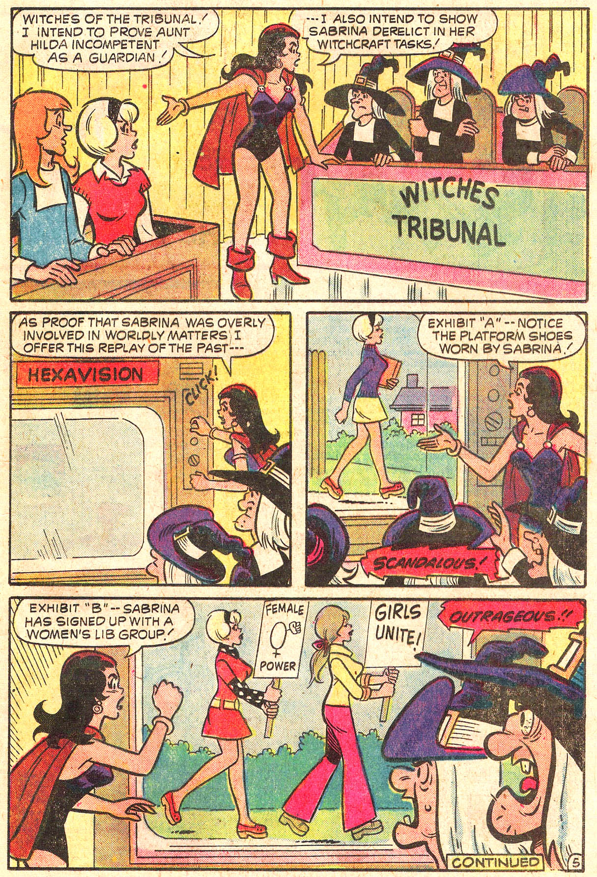 Read online Sabrina The Teenage Witch (1971) comic -  Issue #26 - 17