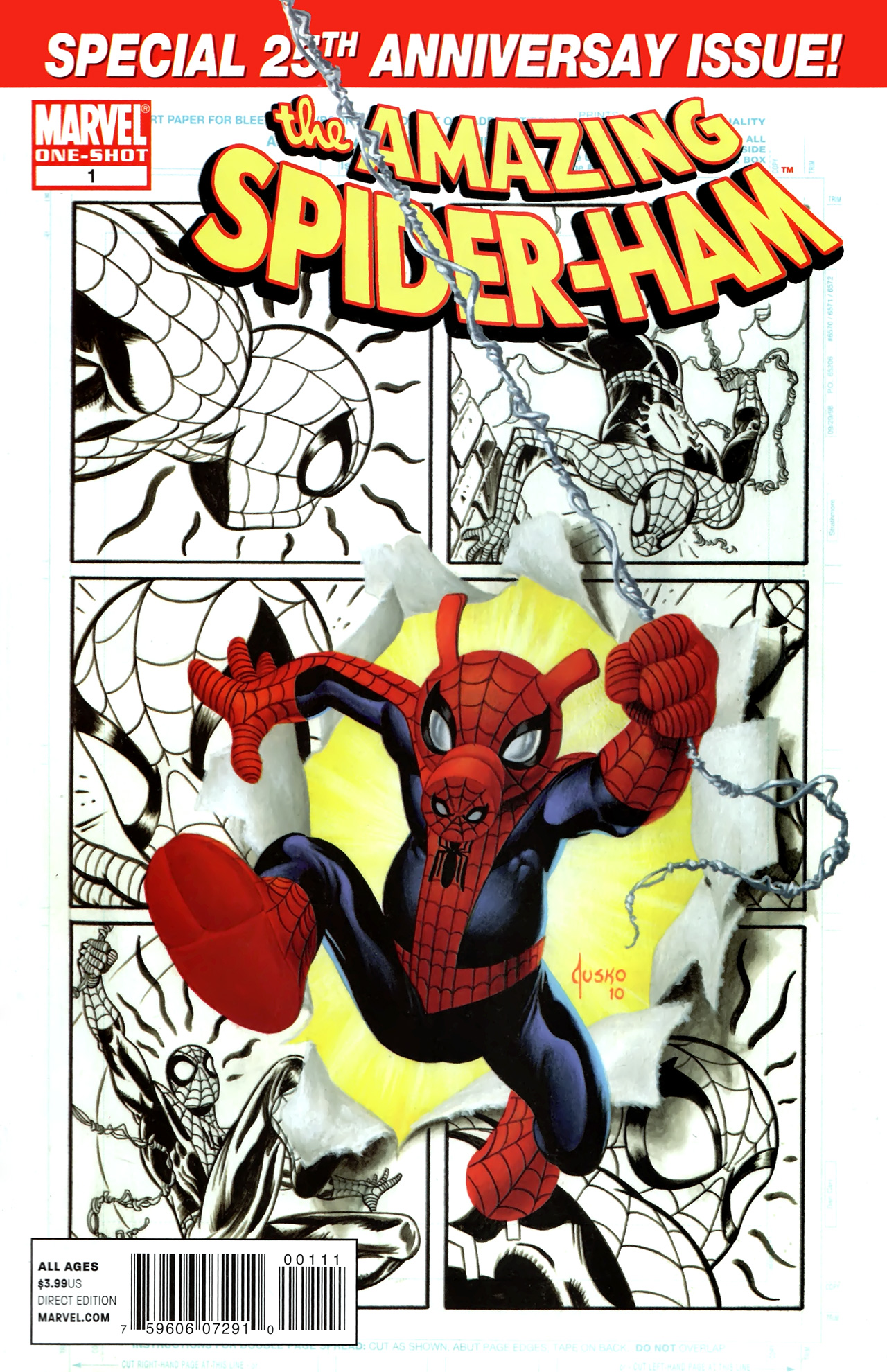 Read online Spider-Ham 25th Anniversary Special comic -  Issue # Full - 1