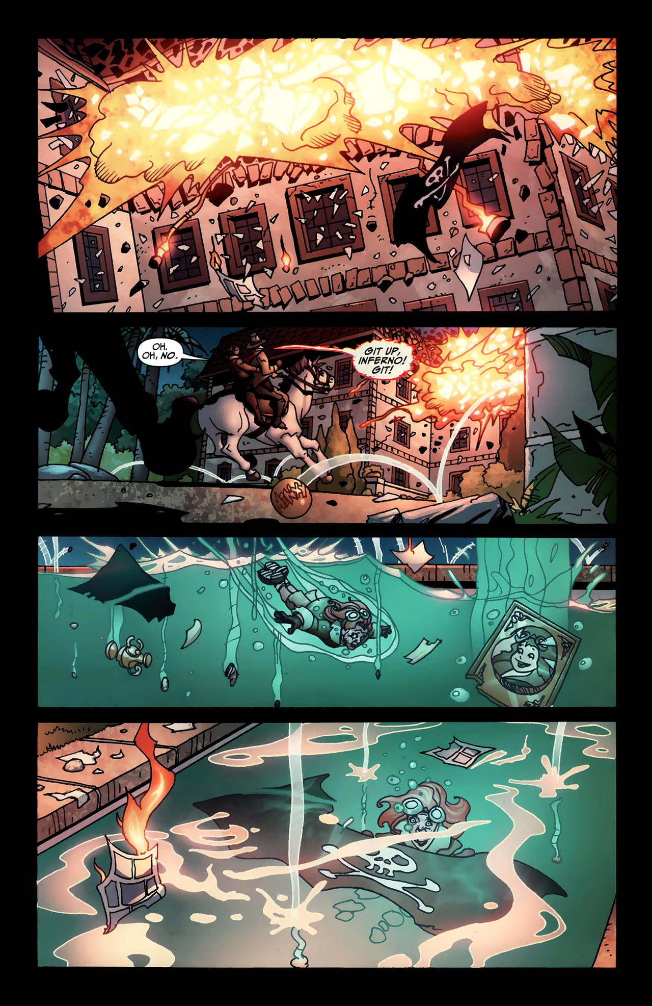 Read online Welcome To Tranquility: One Foot In The Grave comic -  Issue #4 - 14