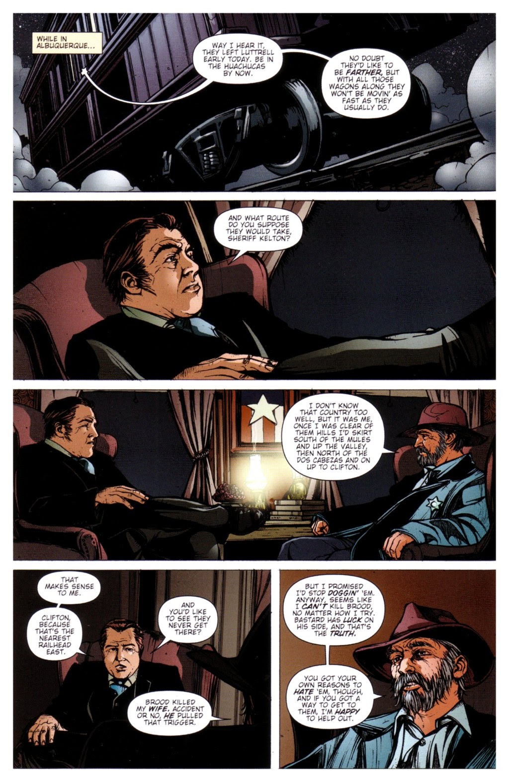 Read online Desperadoes: Banners of Gold comic -  Issue #2 - 5