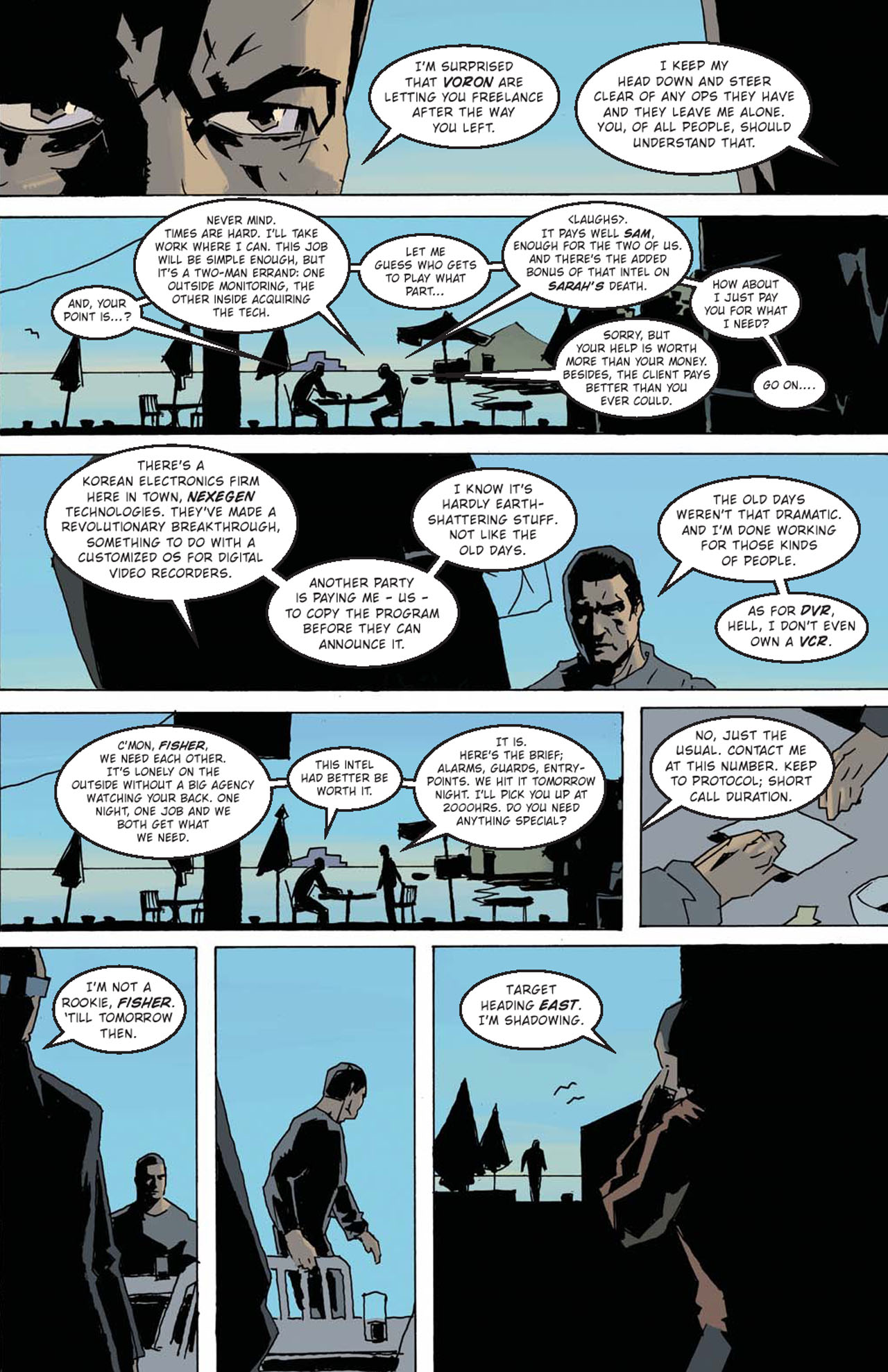 Read online Splinter Cell: Digging In The Ashes comic -  Issue # Full - 10