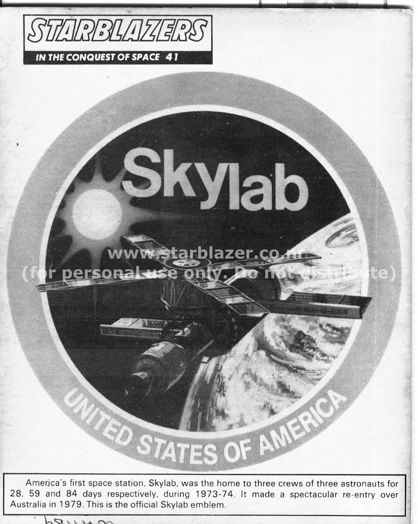 Read online Starblazer comic -  Issue #41 - 36