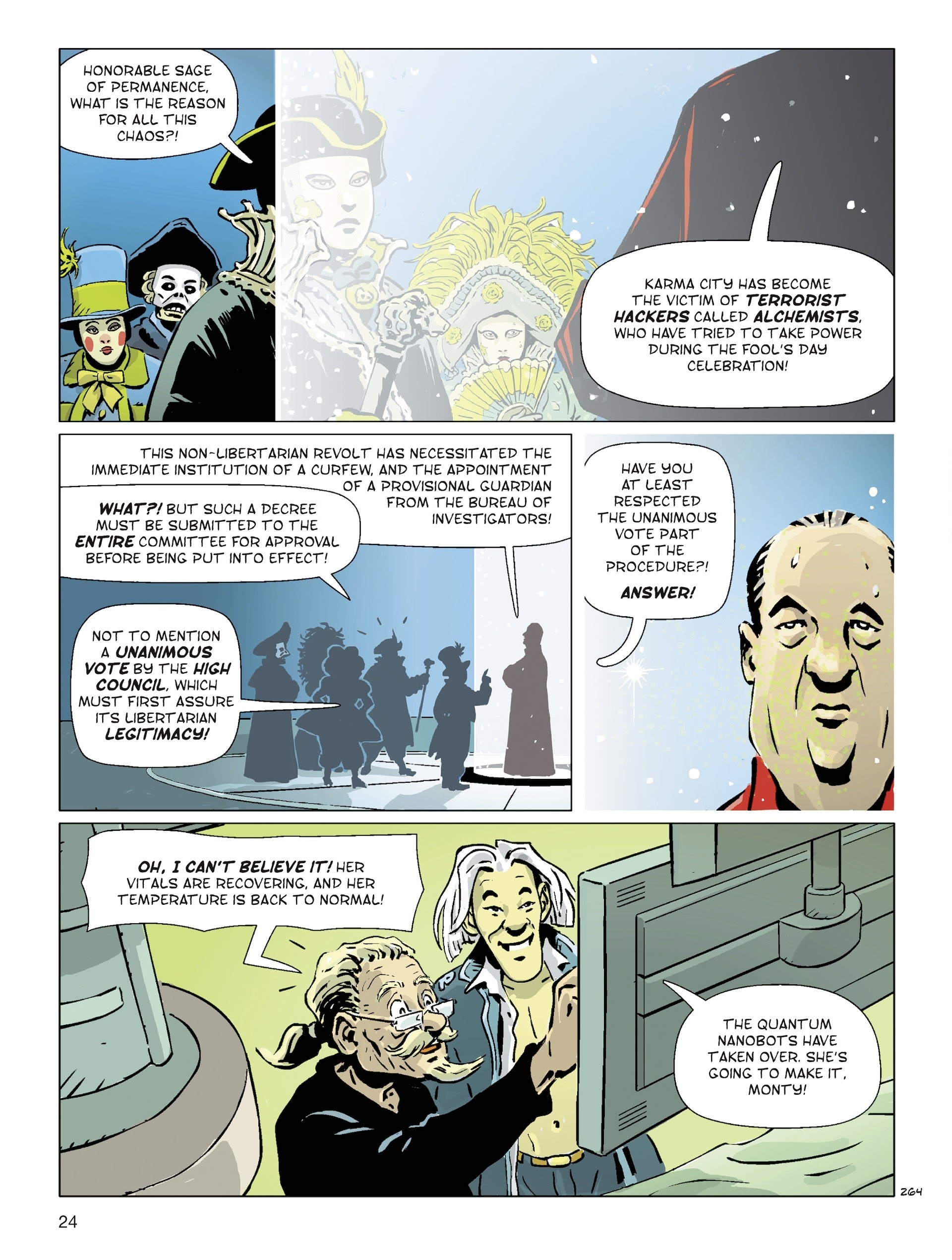 Read online Karma City comic -  Issue #11 - 26