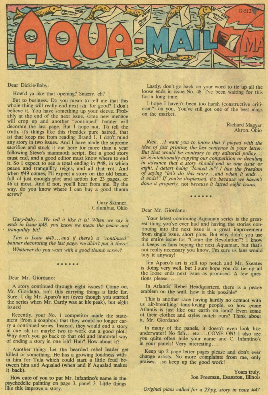 Aquaman (1962) Issue #49 #49 - English 32