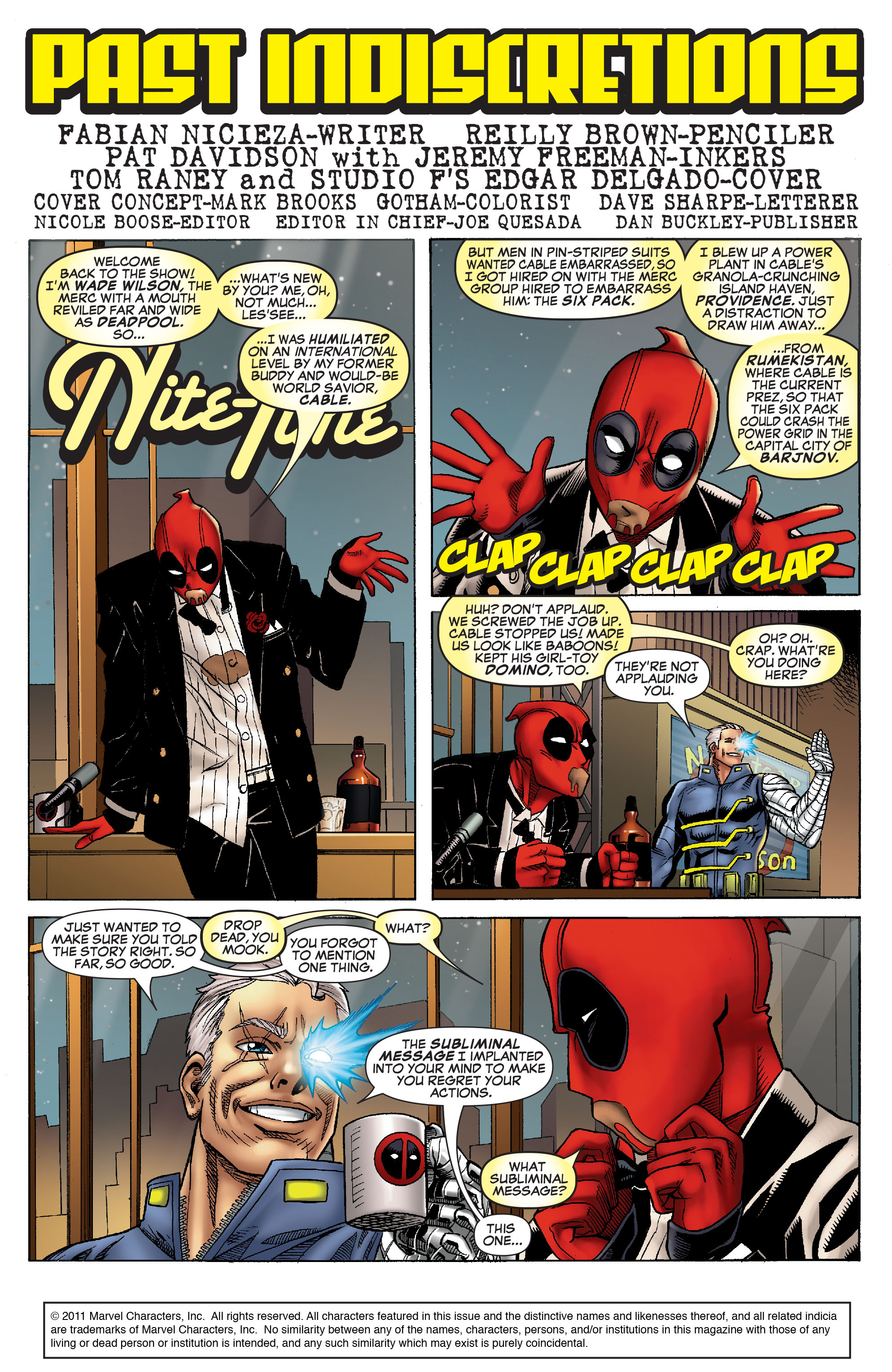 Read online Cable and Deadpool comic -  Issue #35 - 2