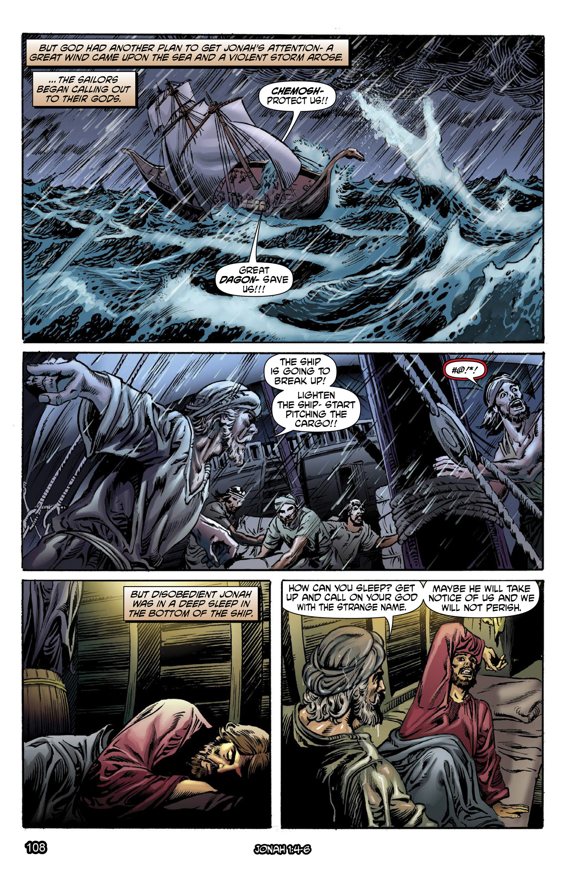 Read online The Kingstone Bible comic -  Issue #8 - 108