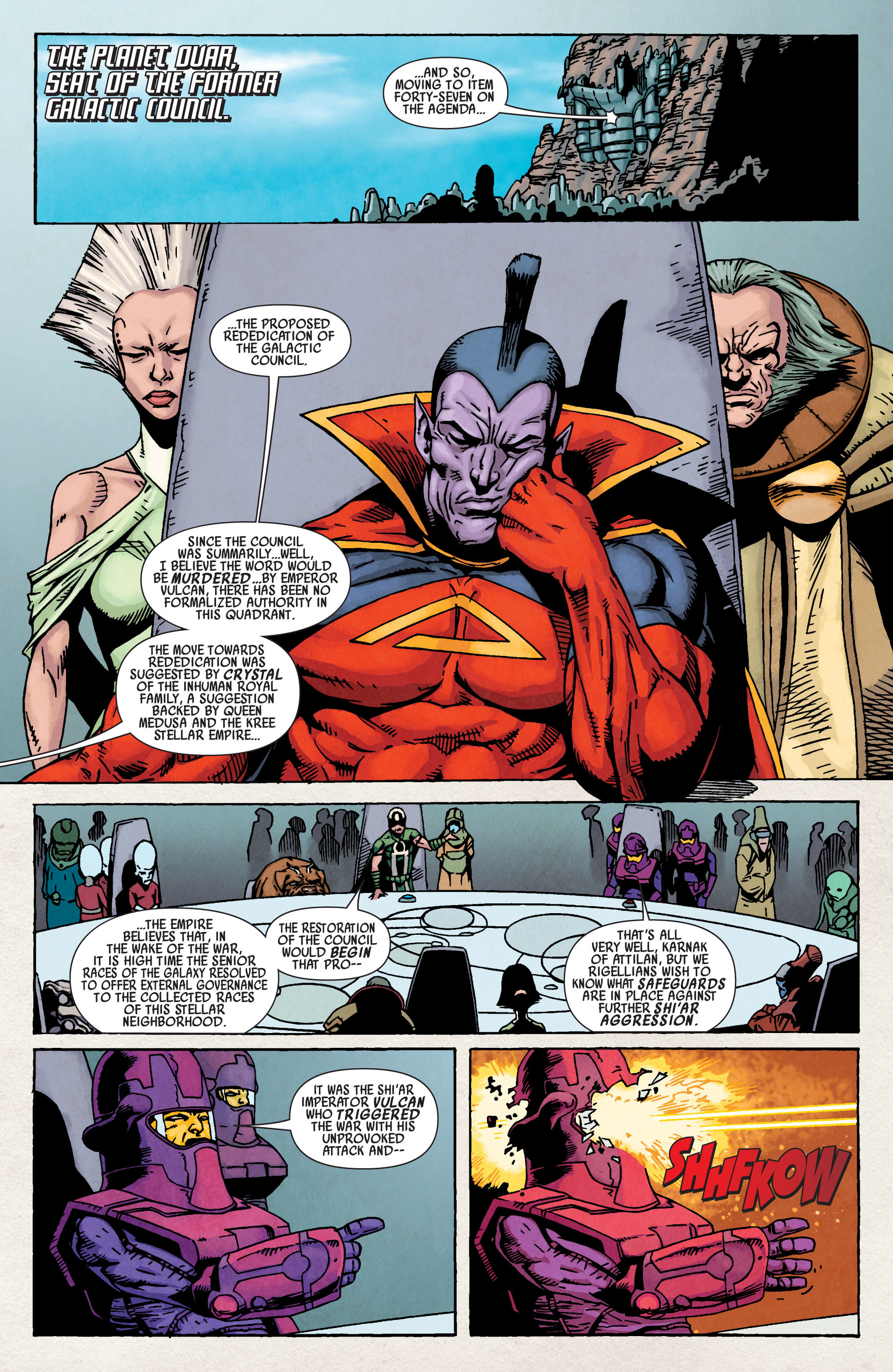 Read online Realm of Kings:  Imperial Guard comic -  Issue #3 - 16