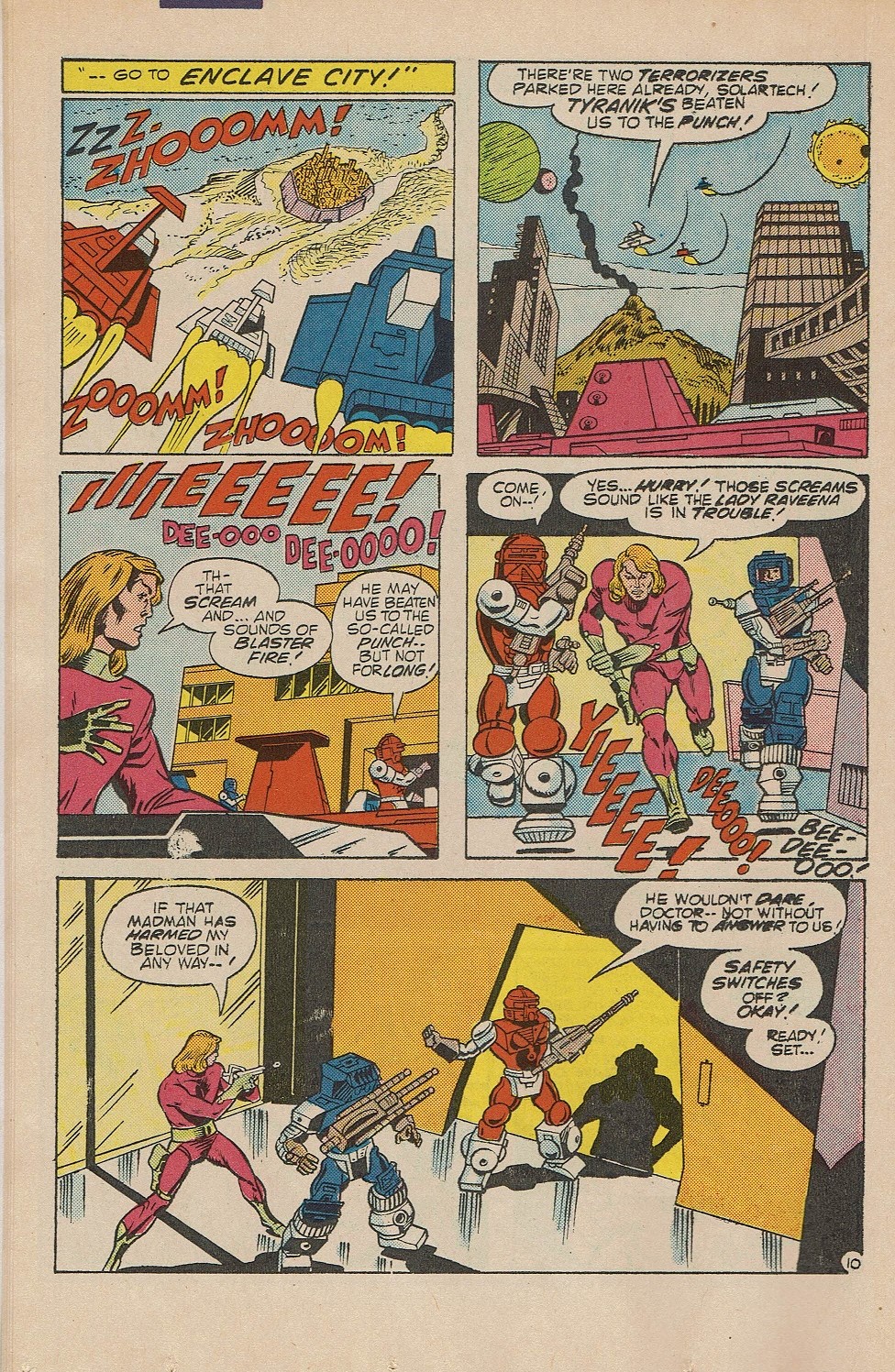 Read online ManTech Robot Warriors comic -  Issue #4 - 14