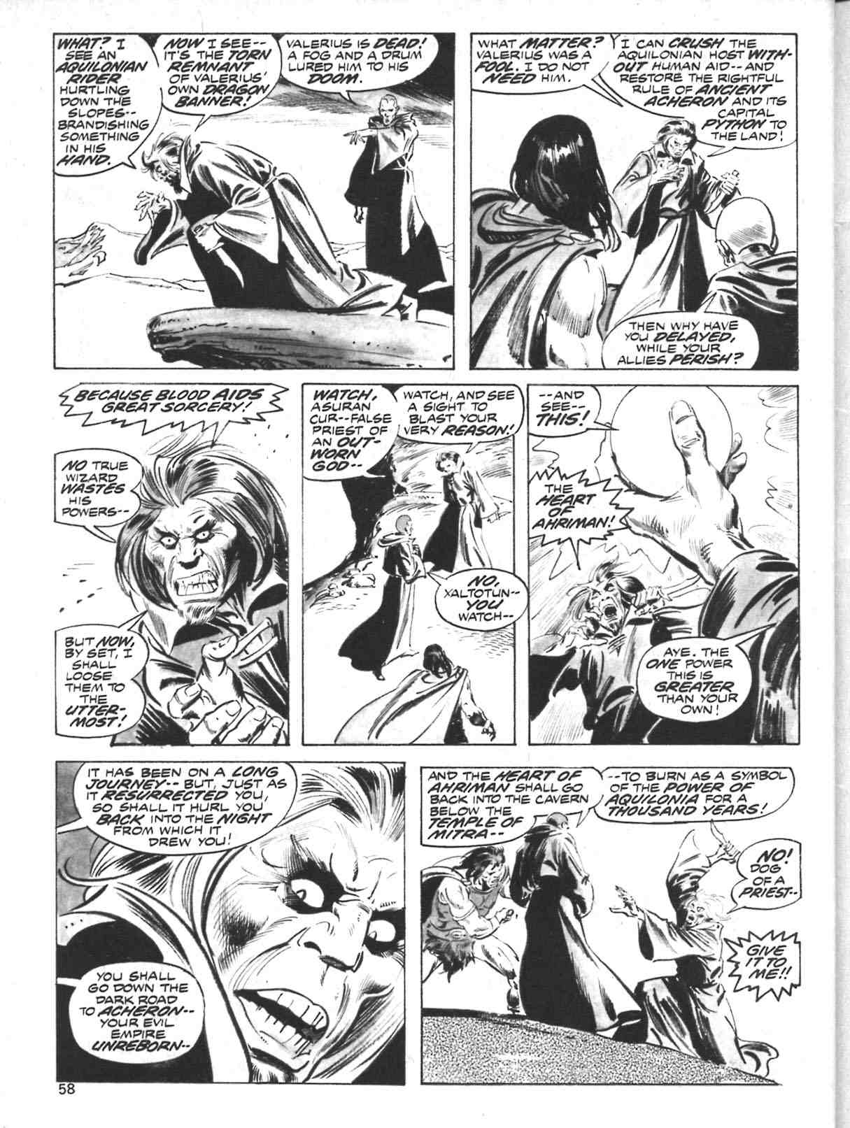 Read online The Savage Sword Of Conan comic -  Issue #10 - 57