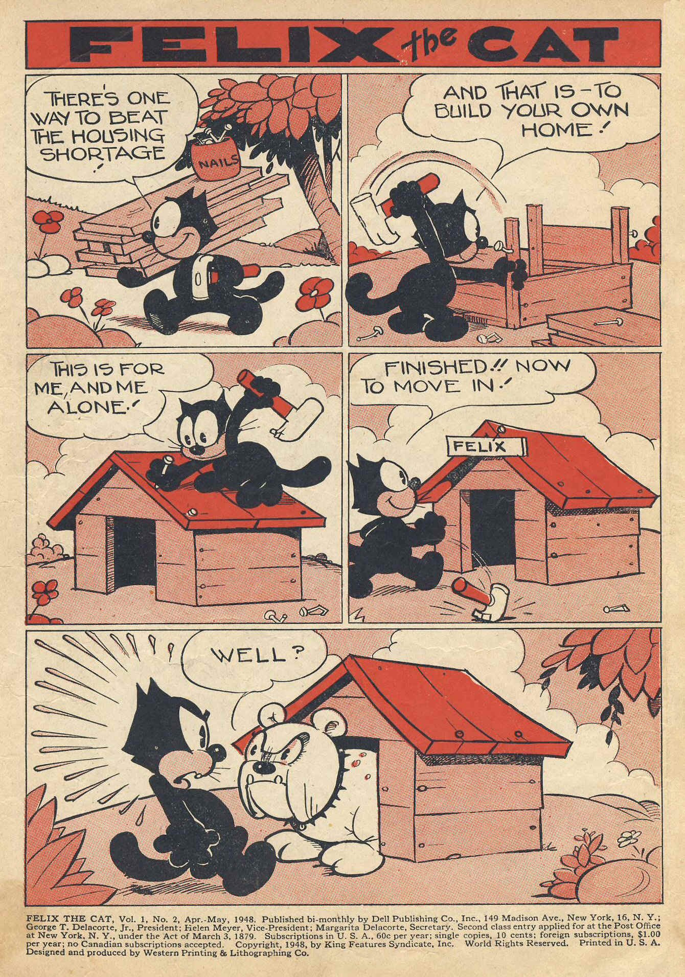 Read online Felix the Cat (1948) comic -  Issue #2 - 2