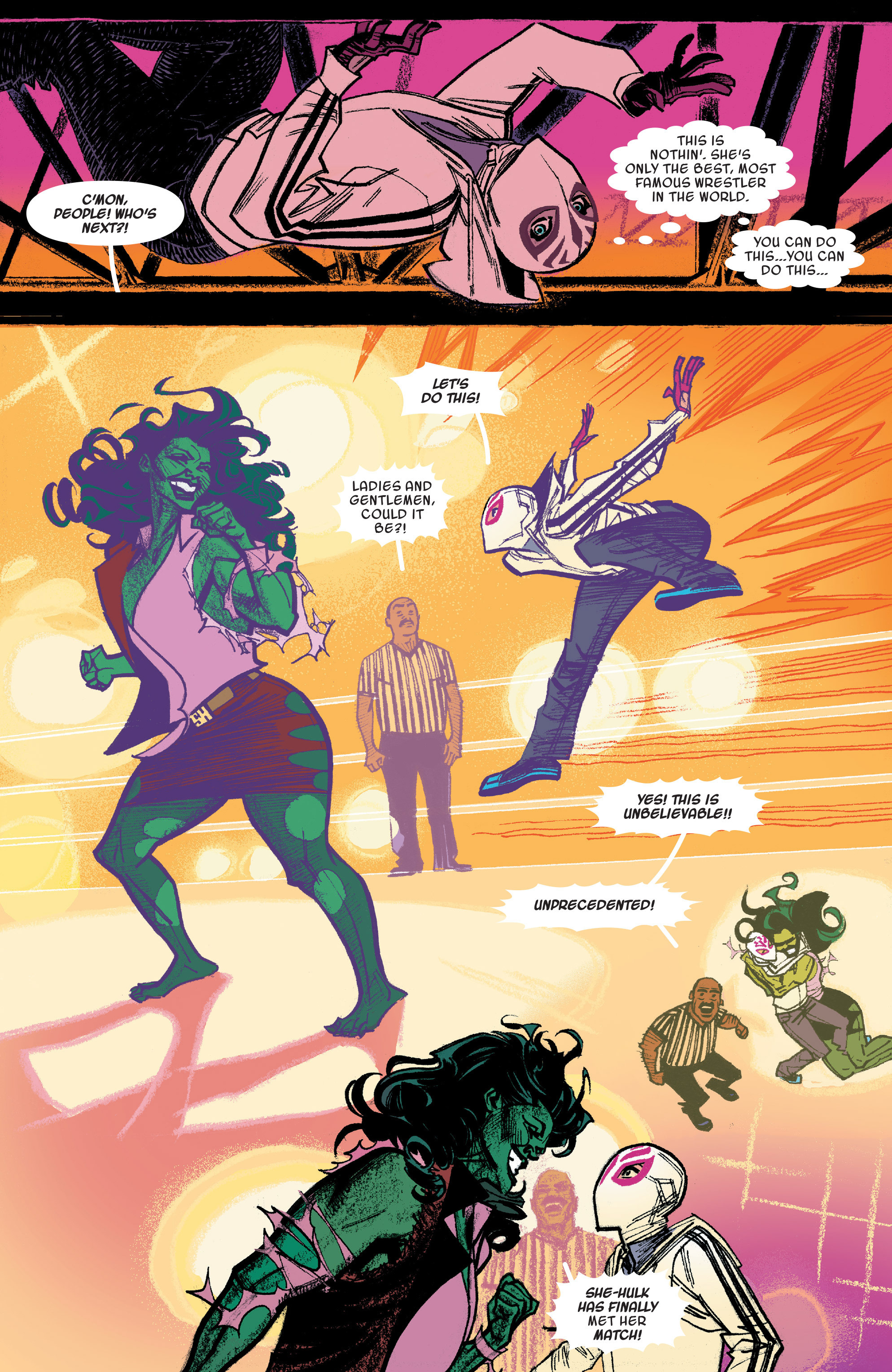 Read online Spider-Gwen [II] comic -  Issue # _Annual 1 - 5