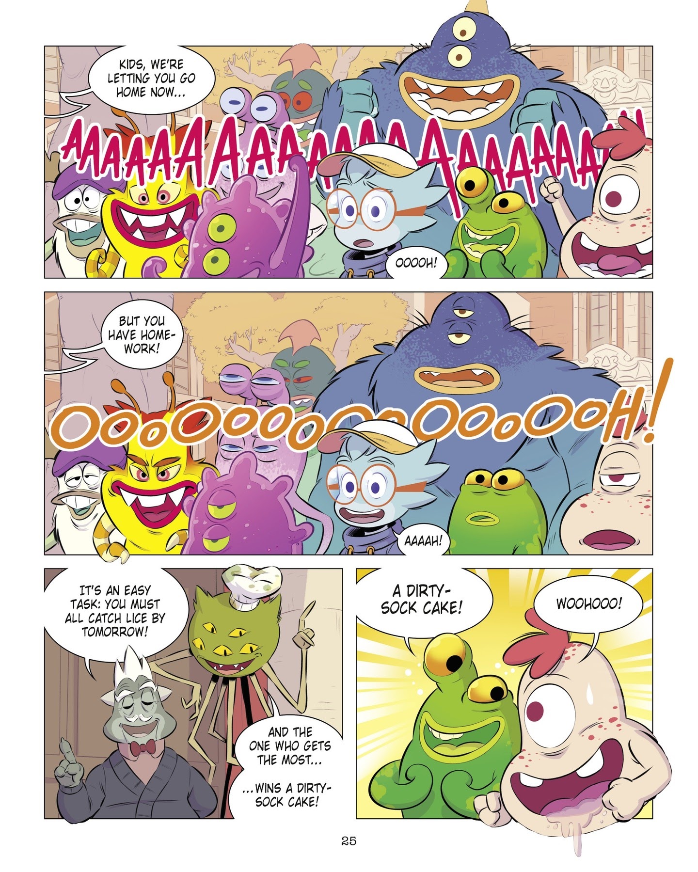 Read online The School for Little Monsters: It's Tough Being Flop comic -  Issue # TPB - 25