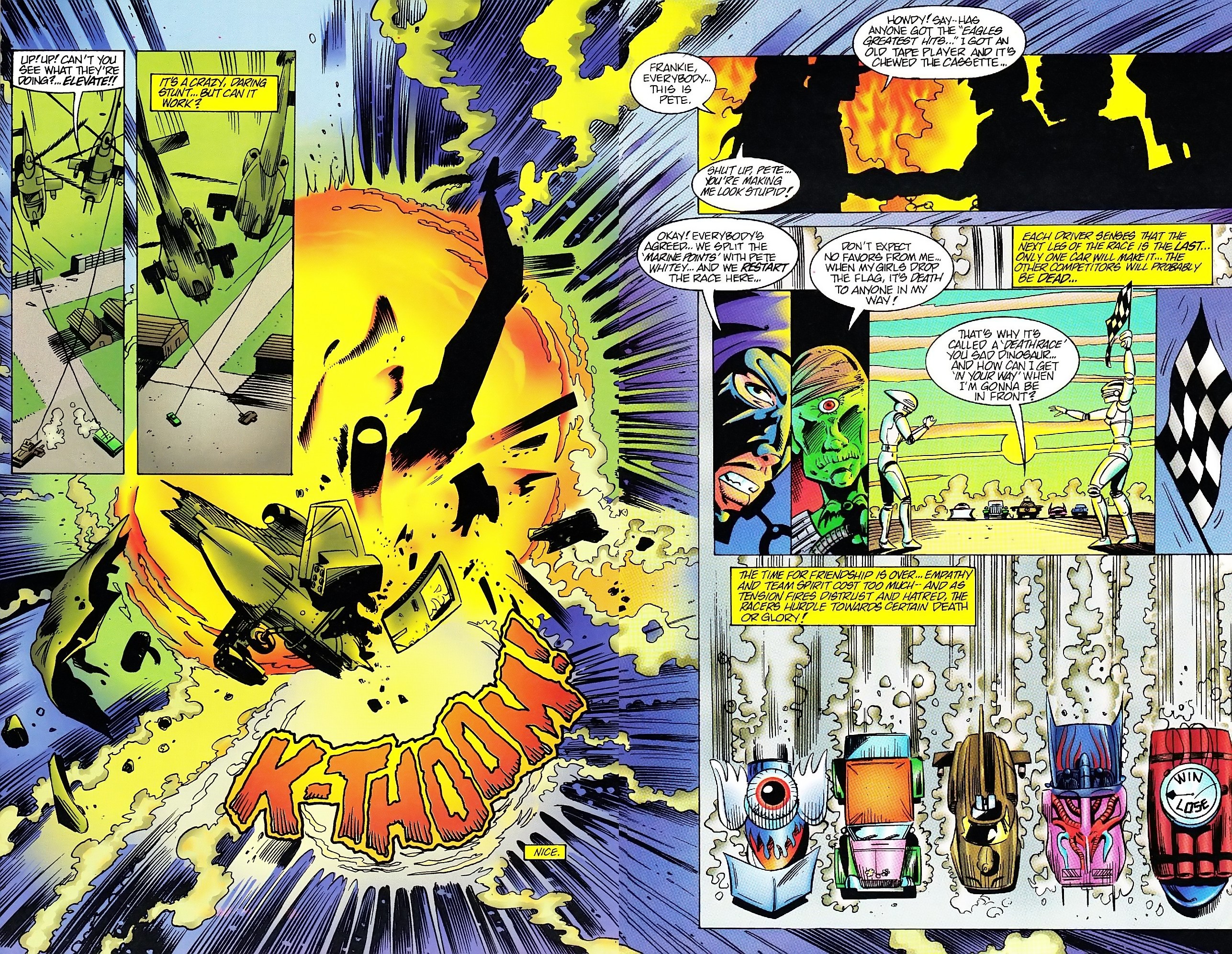 Read online Death Race 2020 comic -  Issue #8 - 22