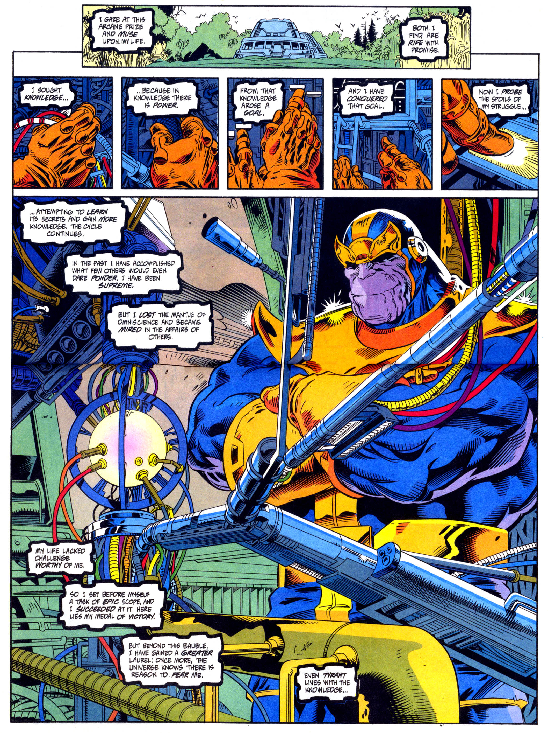 Read online Cosmic Powers comic -  Issue #6 - 34