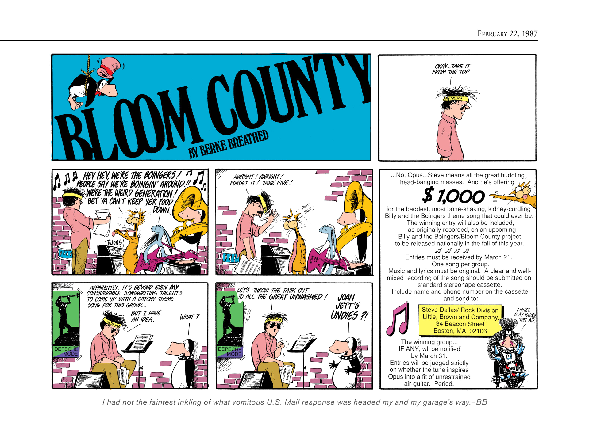 Read online The Bloom County Digital Library comic -  Issue # TPB 7 (Part 1) - 59