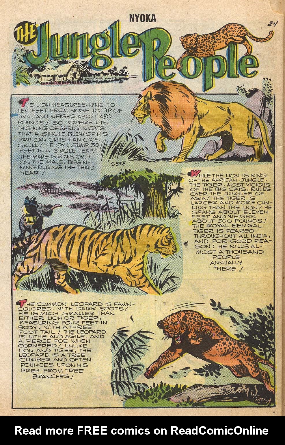 Read online Nyoka the Jungle Girl (1955) comic -  Issue #22 - 26