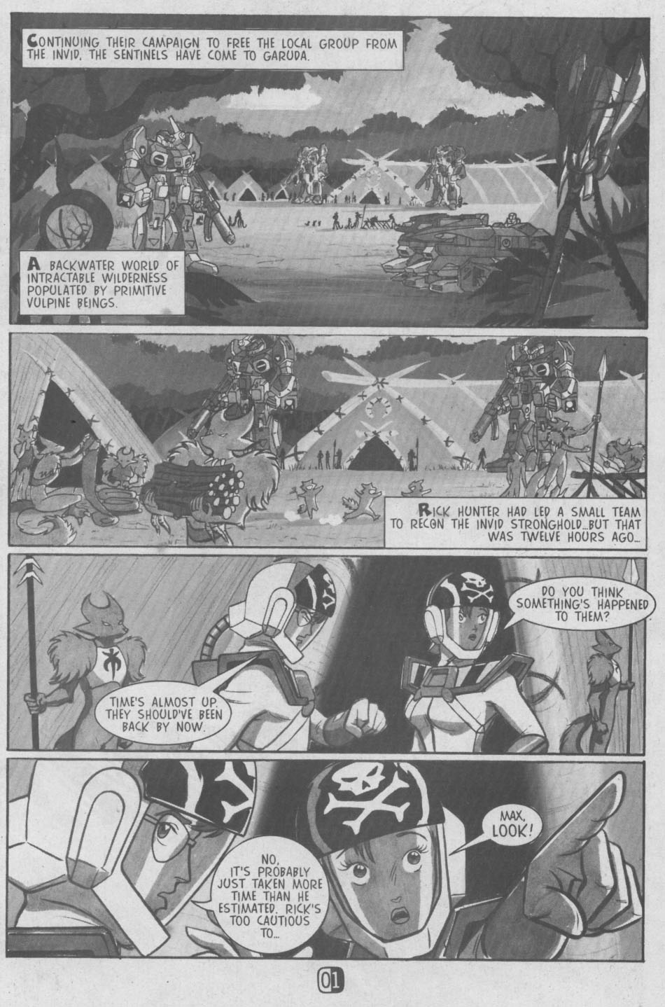 <{ $series->title }} issue Robotech II: The Sentinels Book 3 Issue #13 - Page 3