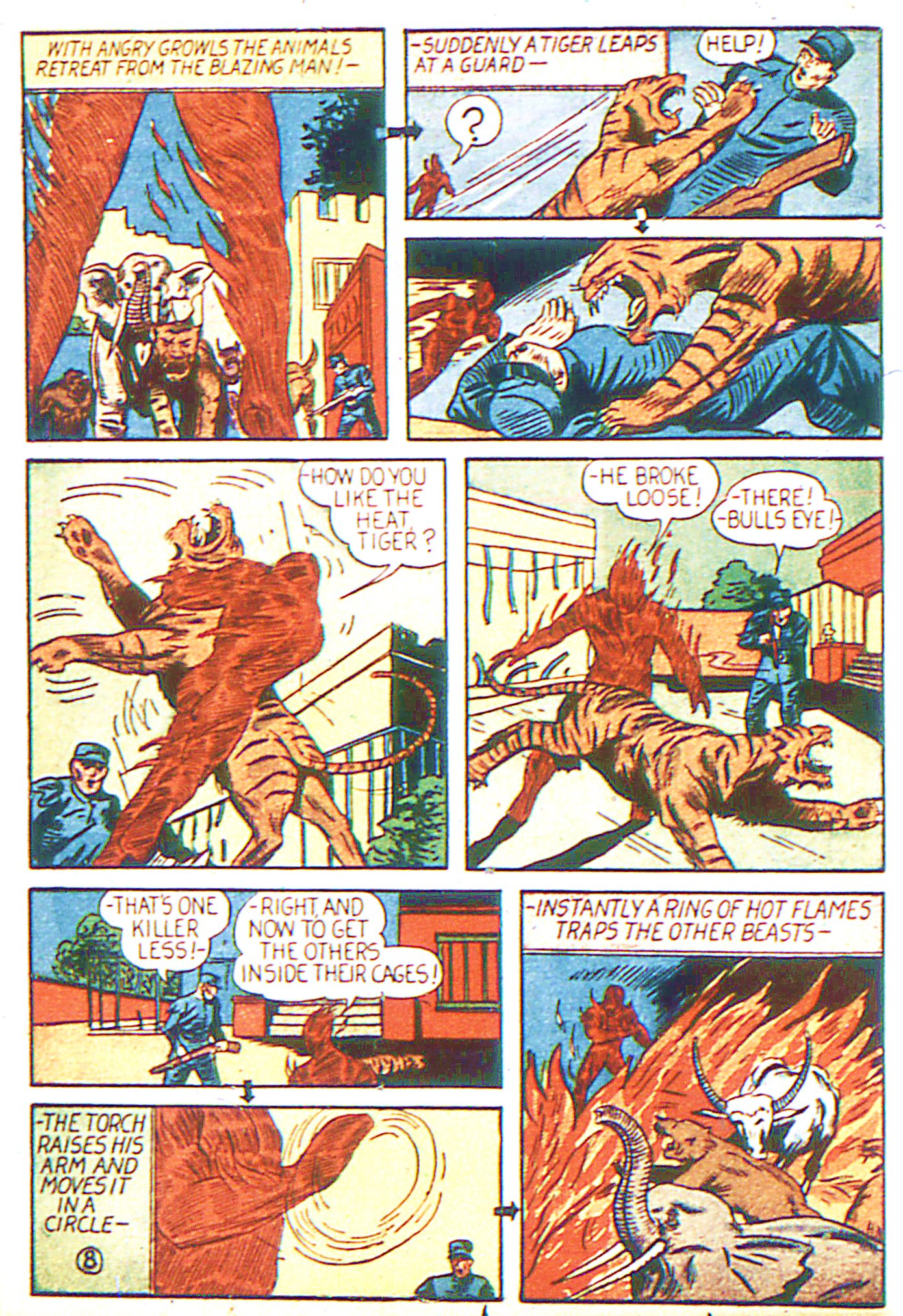 Read online Marvel Mystery Comics comic -  Issue #8 - 20