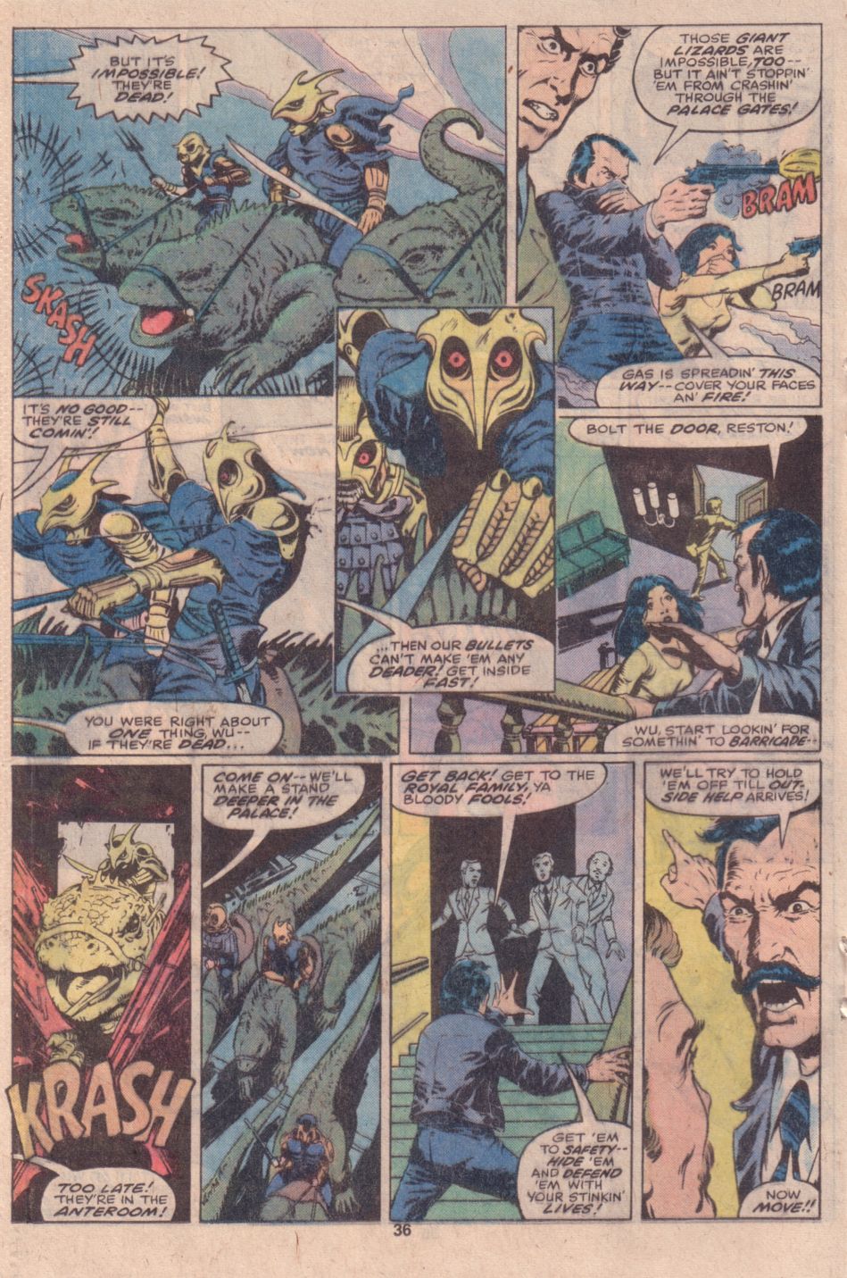 Read online What If? (1977) comic -  Issue #16 - Shang Chi Master of Kung Fu fought on The side of Fu Manchu - 28
