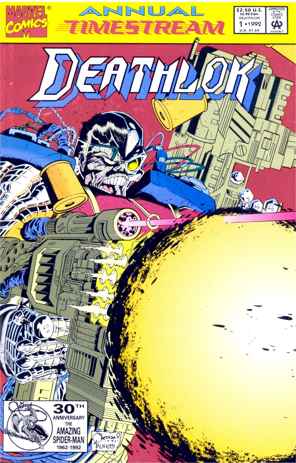 Deathlok (1991) issue _Annual_1 - Page 1