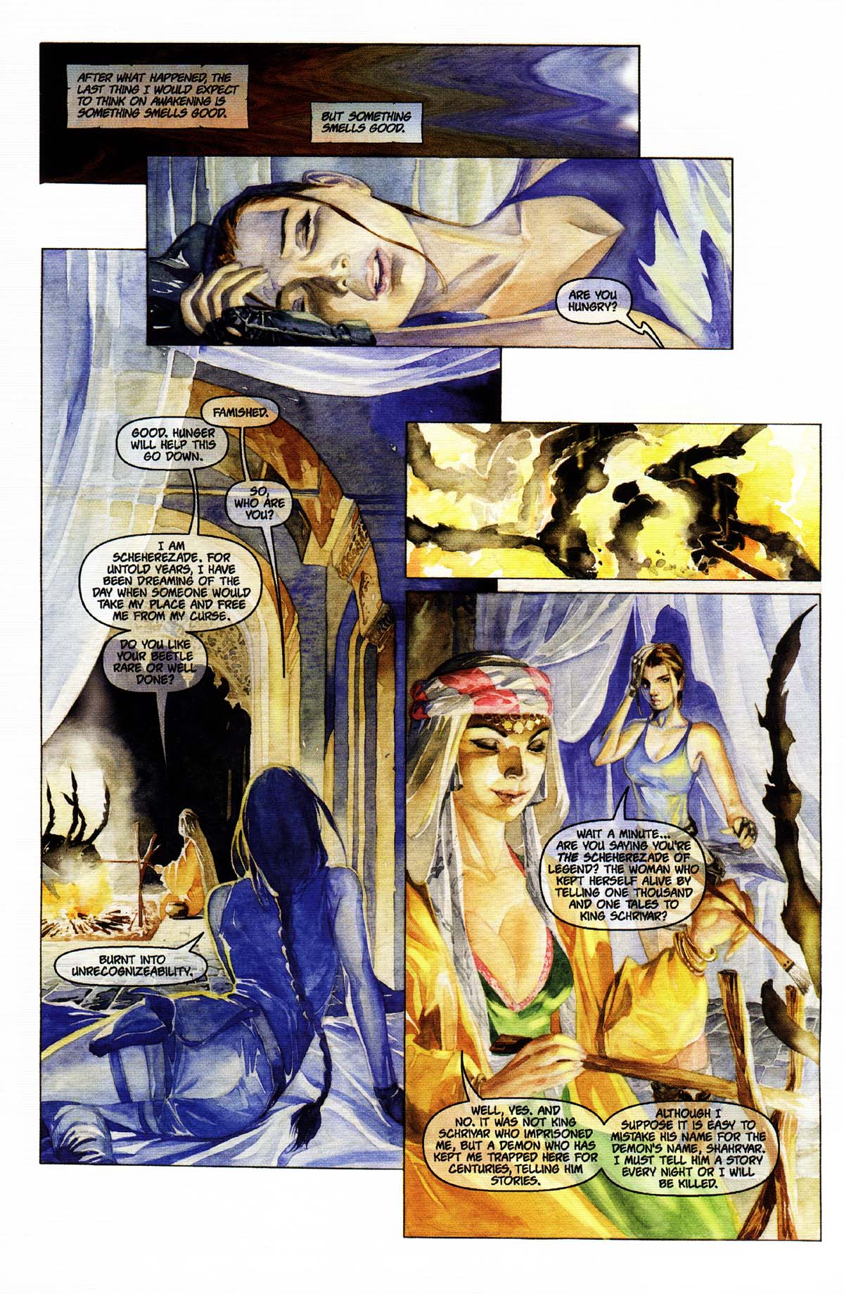 Read online Tomb Raider: Arabian Nights comic -  Issue # Full - 5