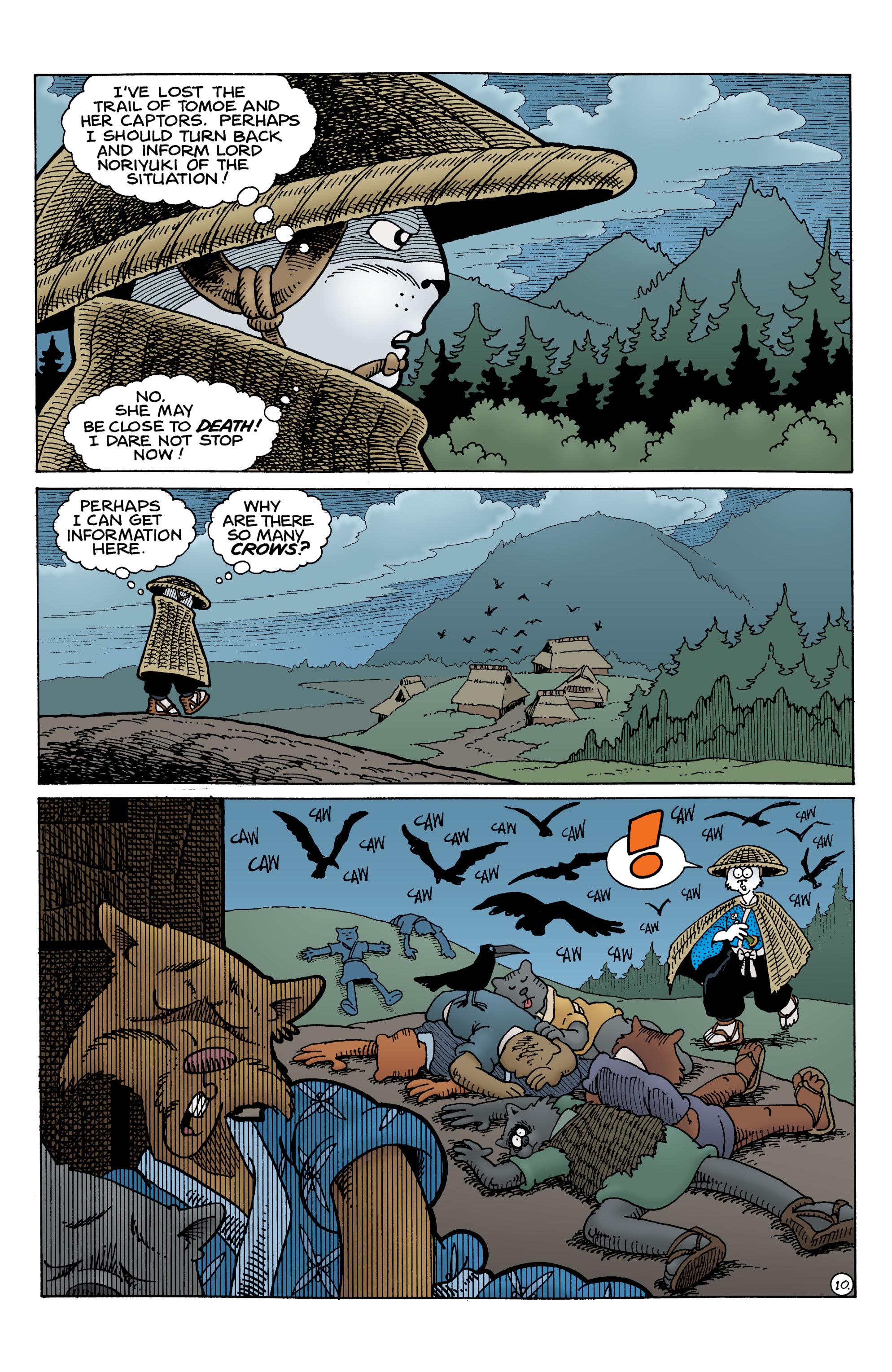Read online Usagi Yojimbo: The Dragon Bellow Conspiracy comic -  Issue #2 - 12