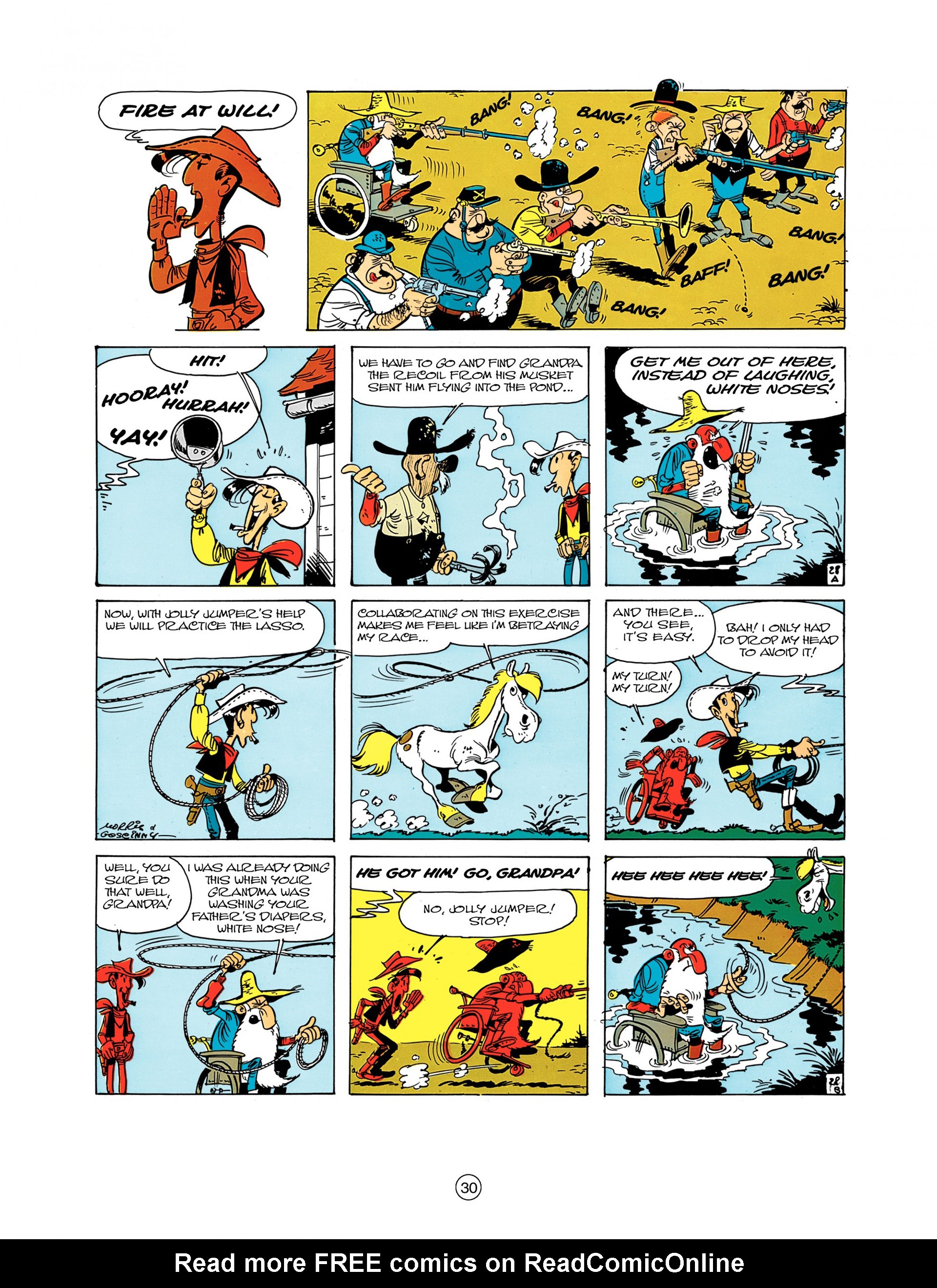 Read online A Lucky Luke Adventure comic -  Issue #7 - 30