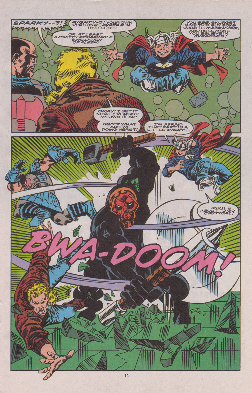Read online Thunderstrike (1993) comic -  Issue #24 - 8