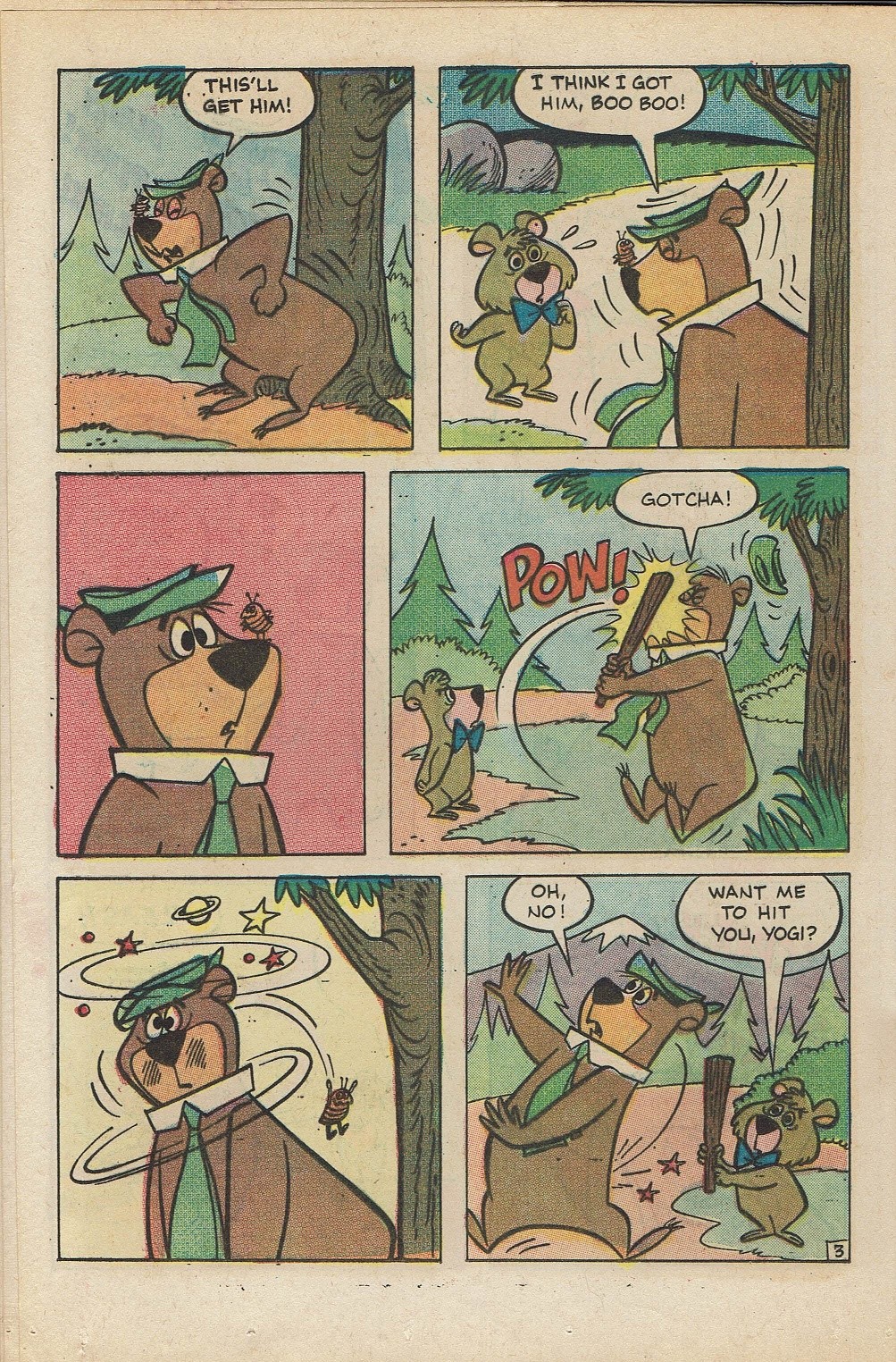 Read online Yogi Bear (1970) comic -  Issue #18 - 20