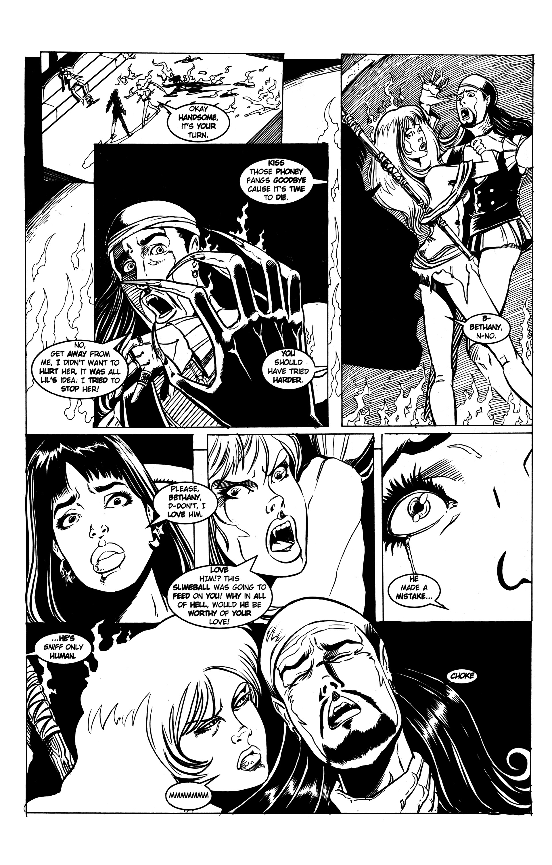 Read online Bethany the Vampfire comic -  Issue #3 - 5