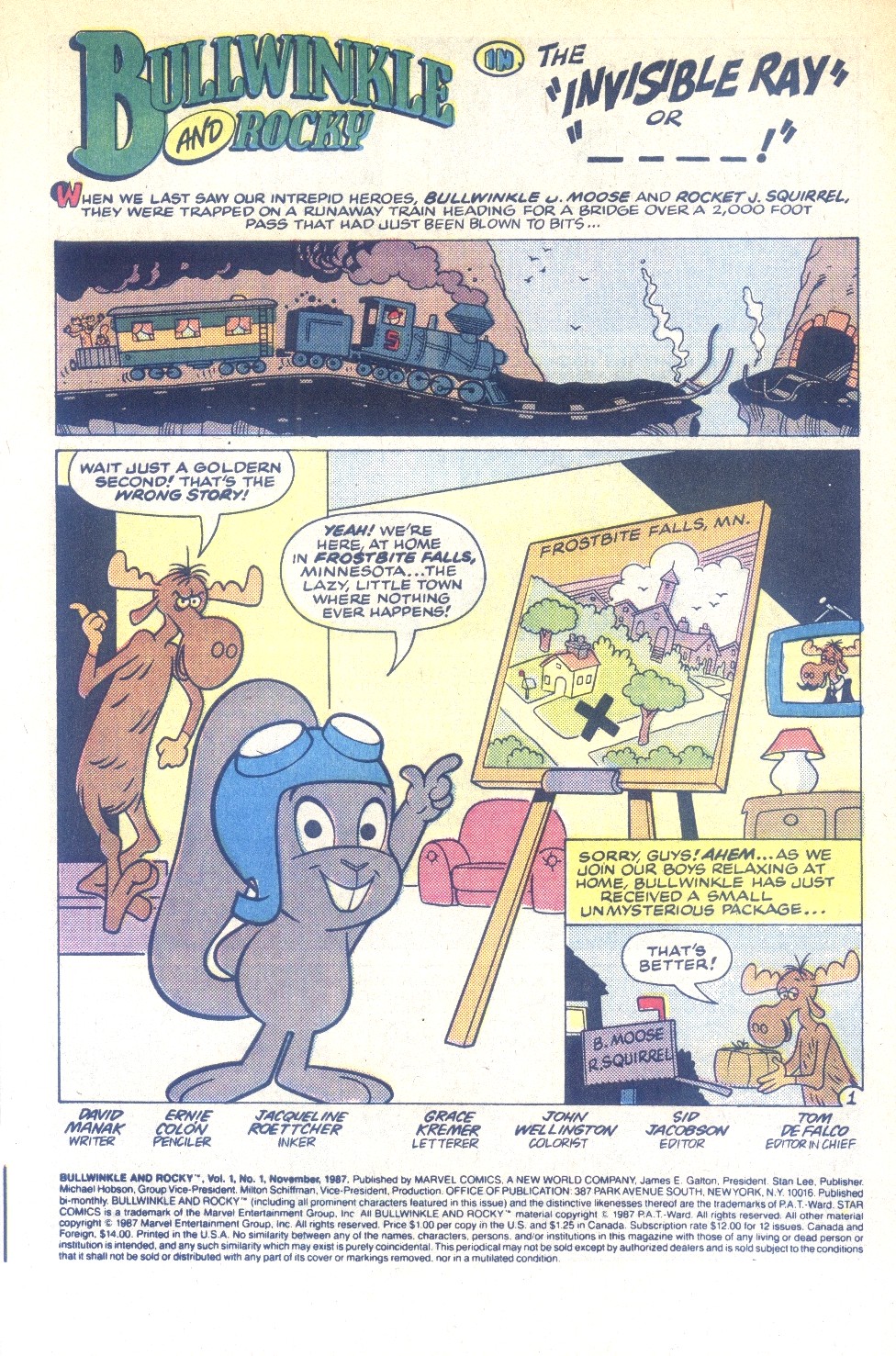 Read online Bullwinkle and Rocky comic -  Issue #1 - 3