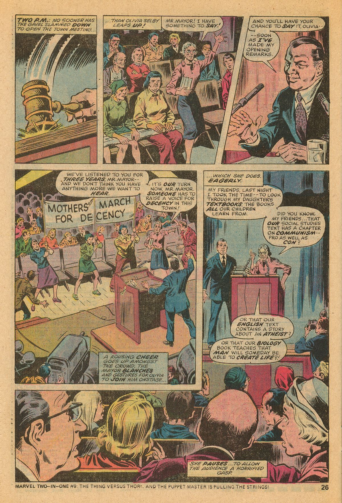 Read online Man-Thing (1974) comic -  Issue #17 - 27