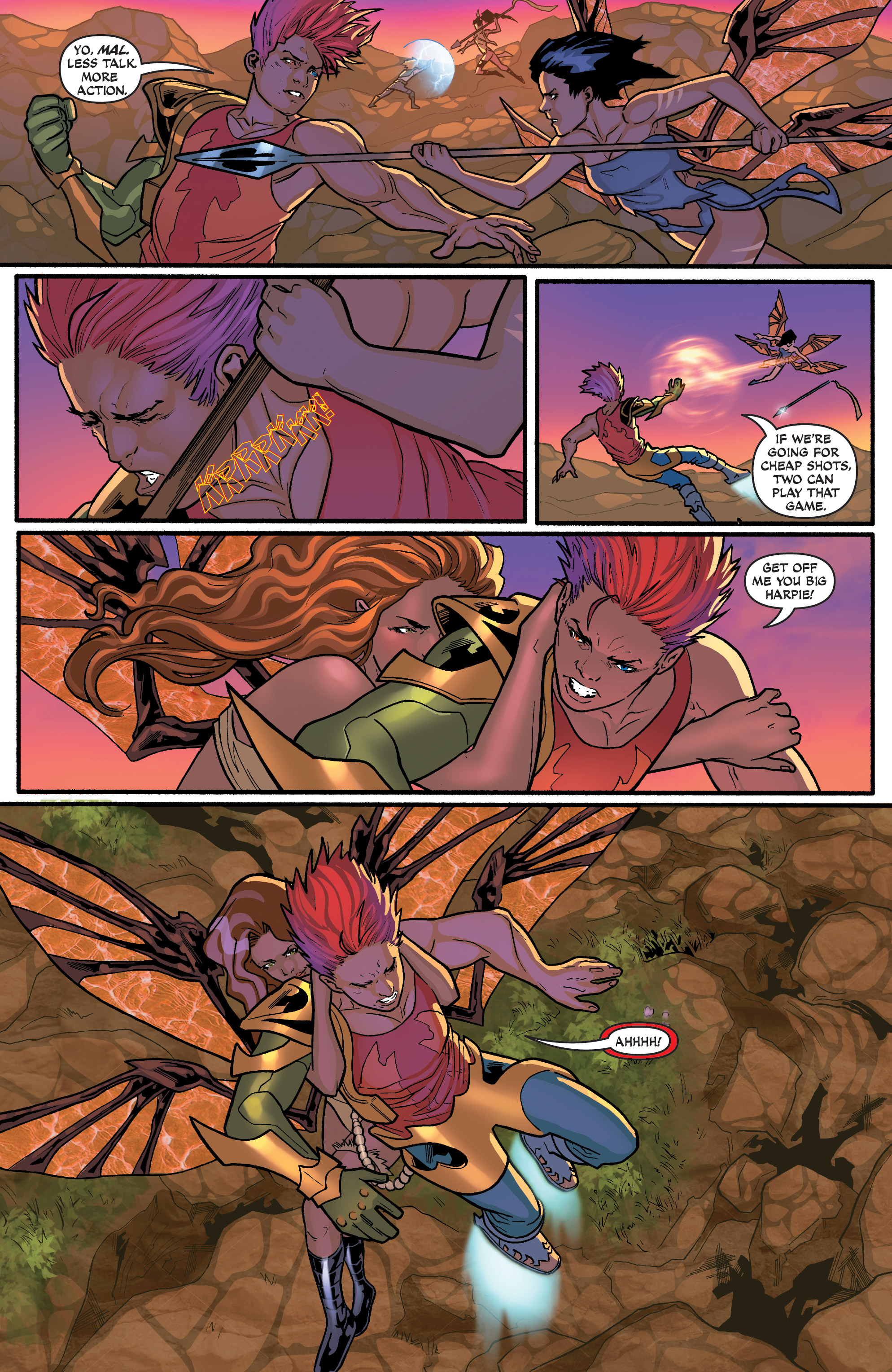 Read online Soulfire comic -  Issue #4 - 6