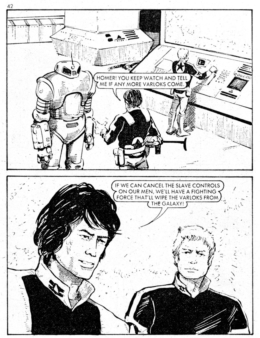 Read online Starblazer comic -  Issue #21 - 42