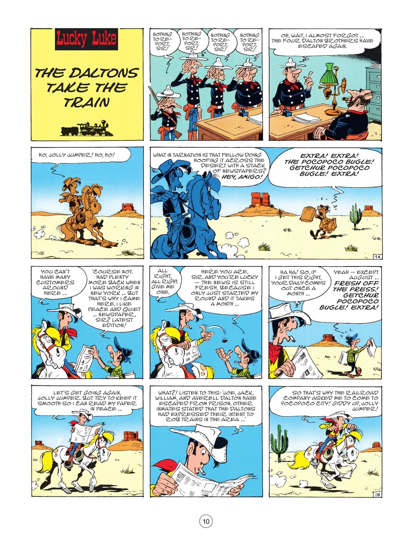 Read online A Lucky Luke Adventure comic -  Issue #81 - 12