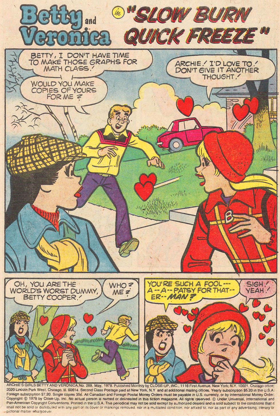 Read online Archie's Girls Betty and Veronica comic -  Issue #269 - 3
