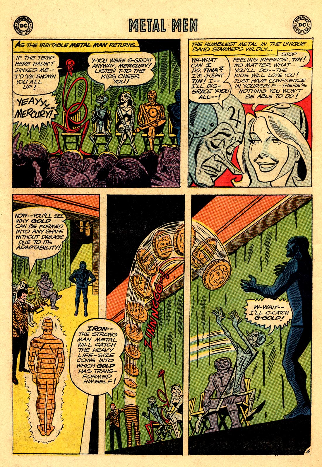 Read online Metal Men (1963) comic -  Issue #8 - 6