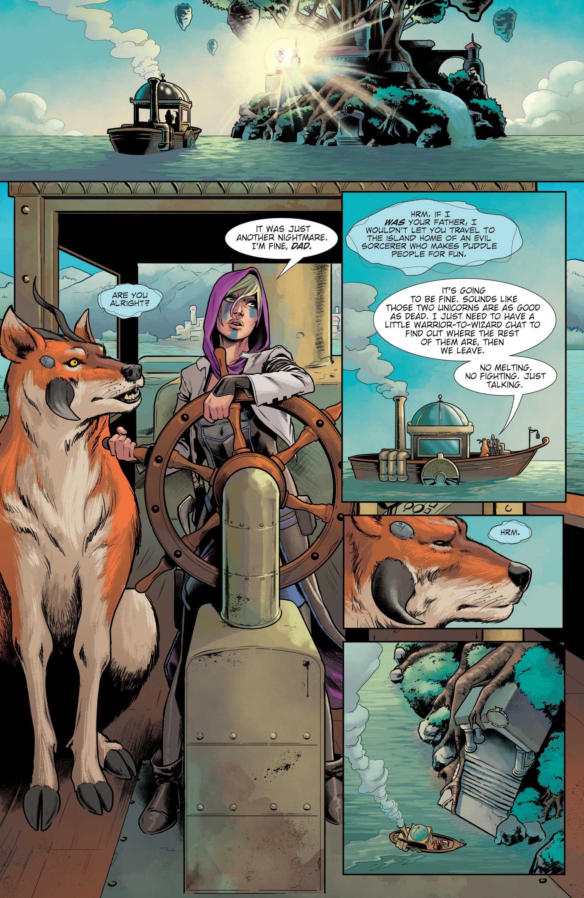 Read online By the Horns comic -  Issue #2 - 5