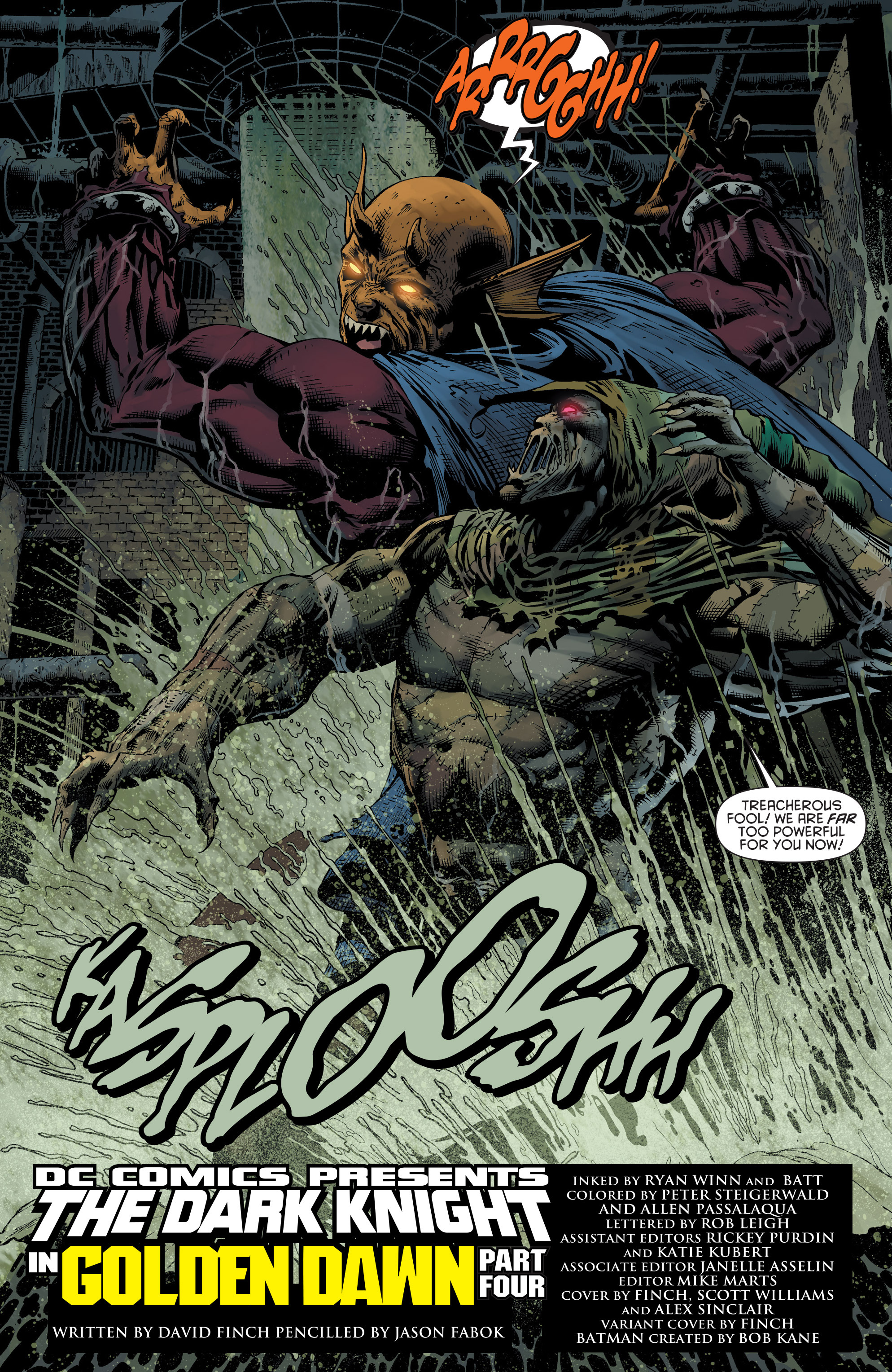Read online Batman: The Dark Knight [I] (2011) comic -  Issue #4 - 7