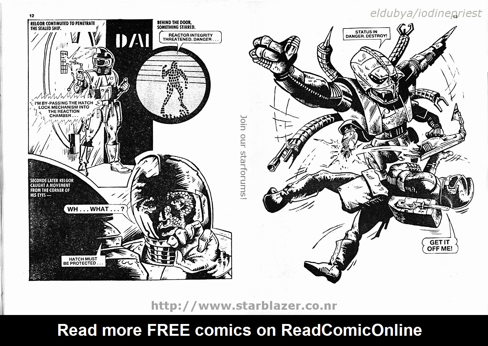 Read online Starblazer comic -  Issue #242 - 8